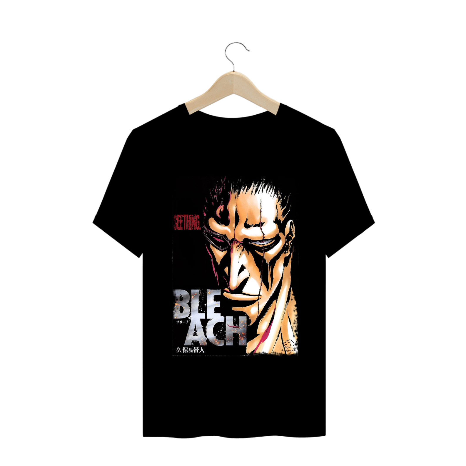 CAMISITA BLEACH (Zaraki kenpachi)