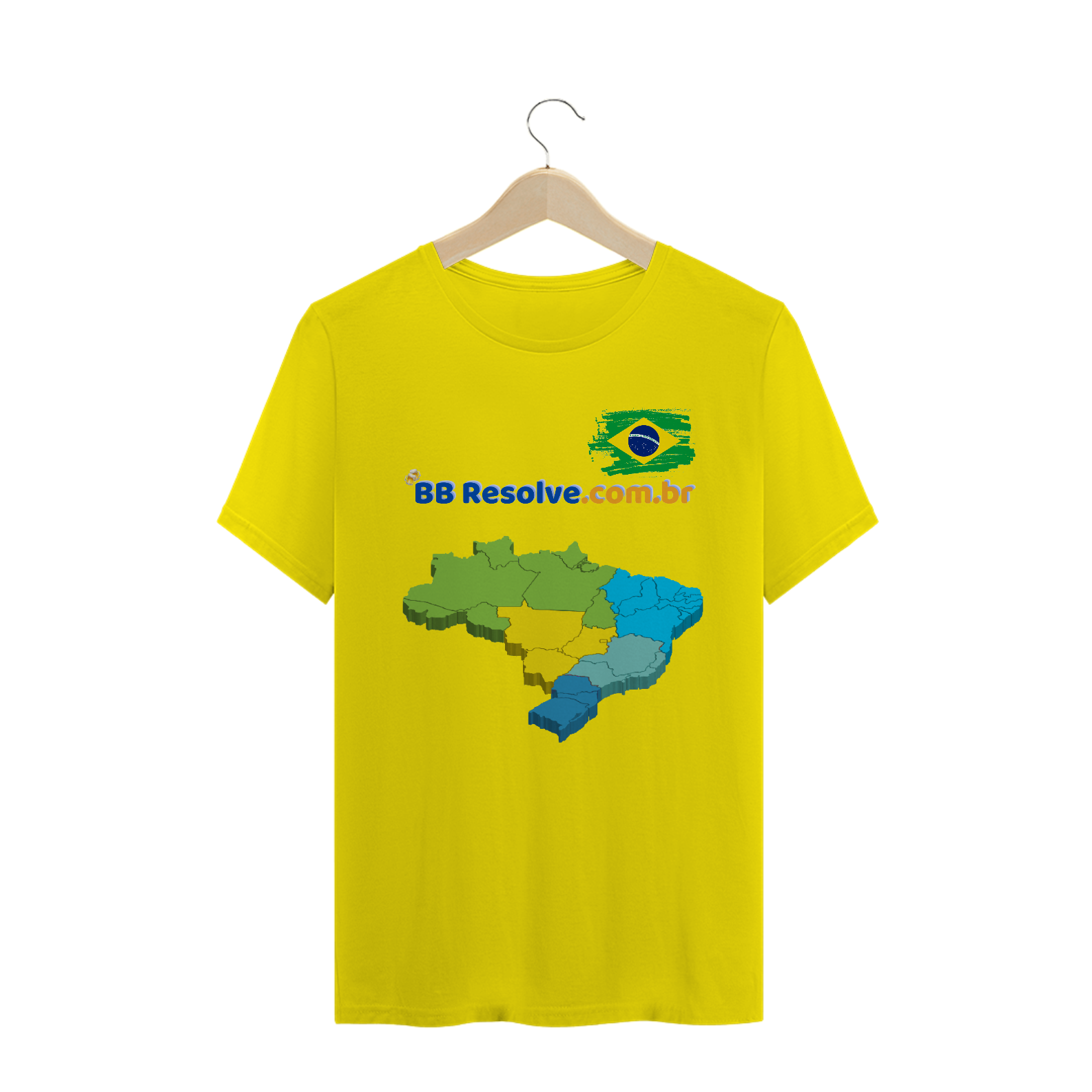 T-Shirt Quality BB Resolve Amarela