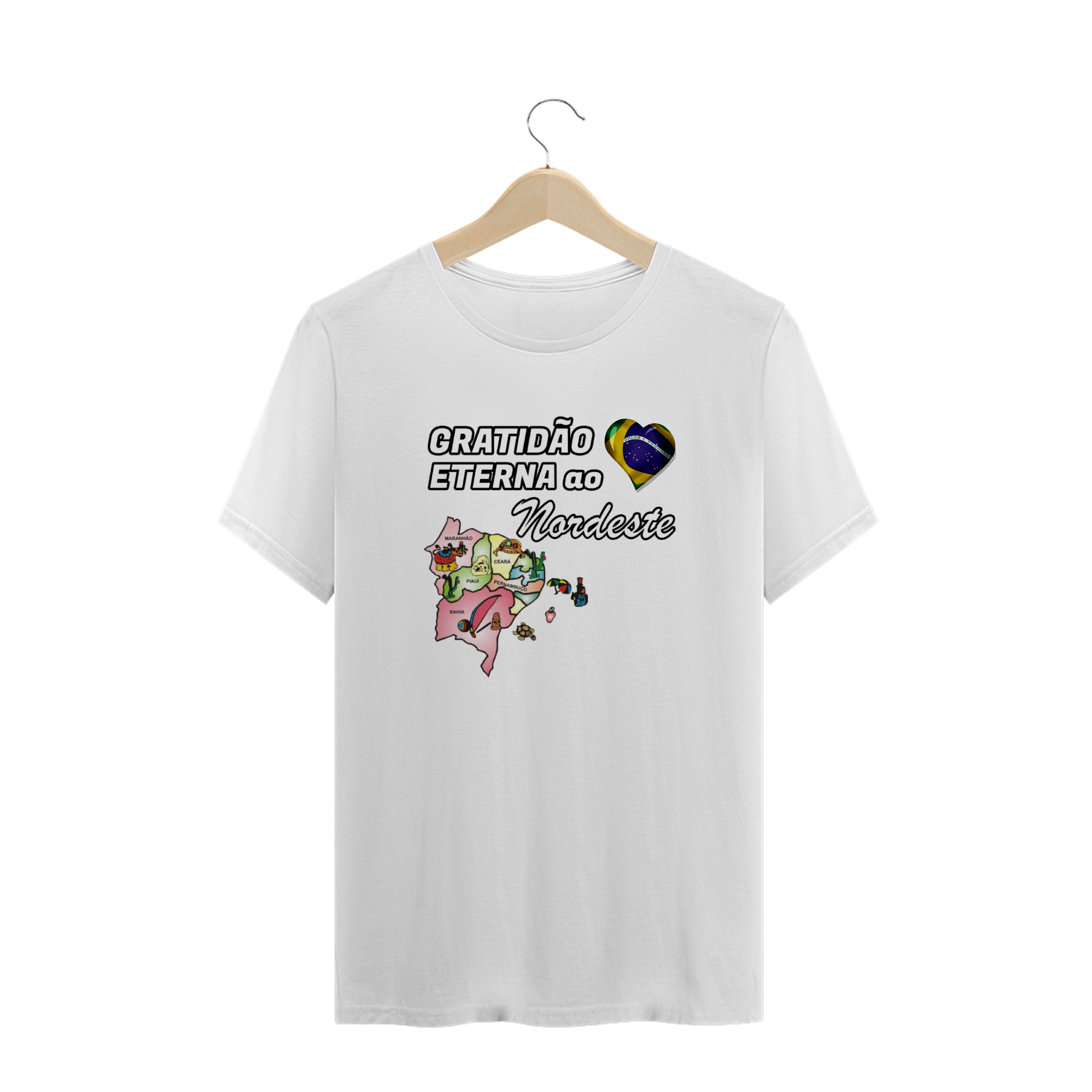 T-Shirt Quality - Gratidão Mod3 - Diversas Cores