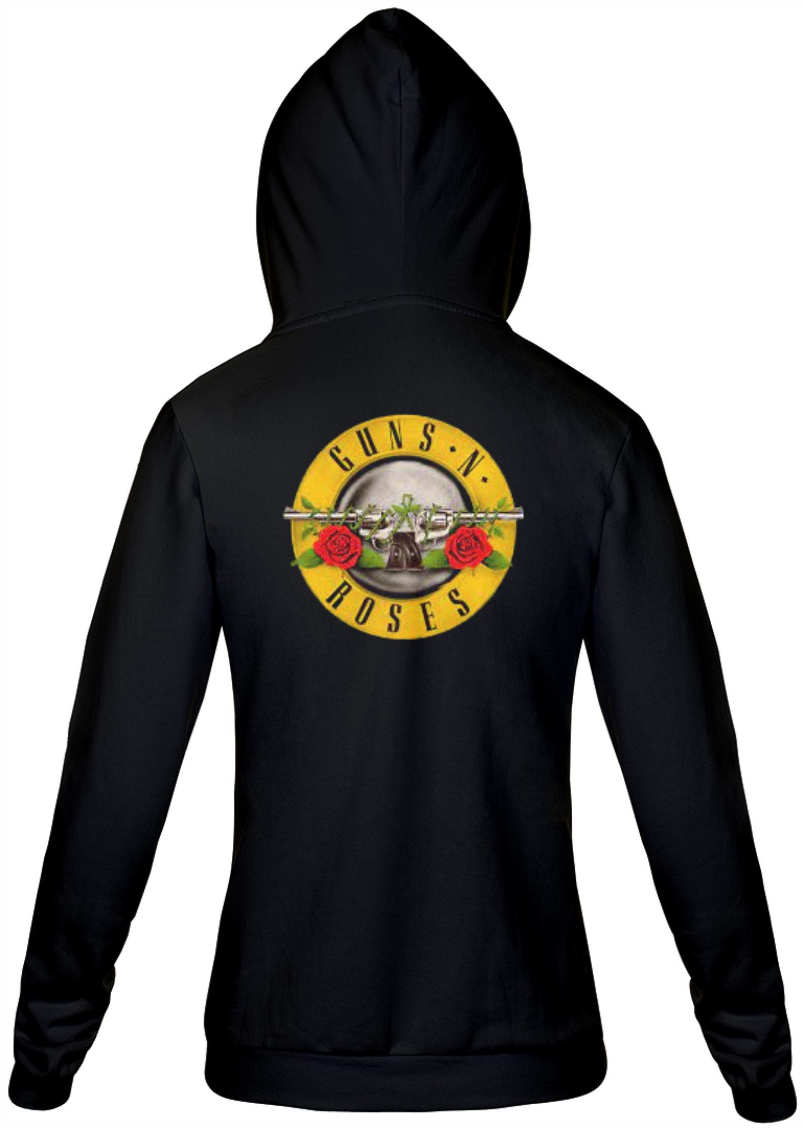 Moleton aberto Guns N'Roses Preta