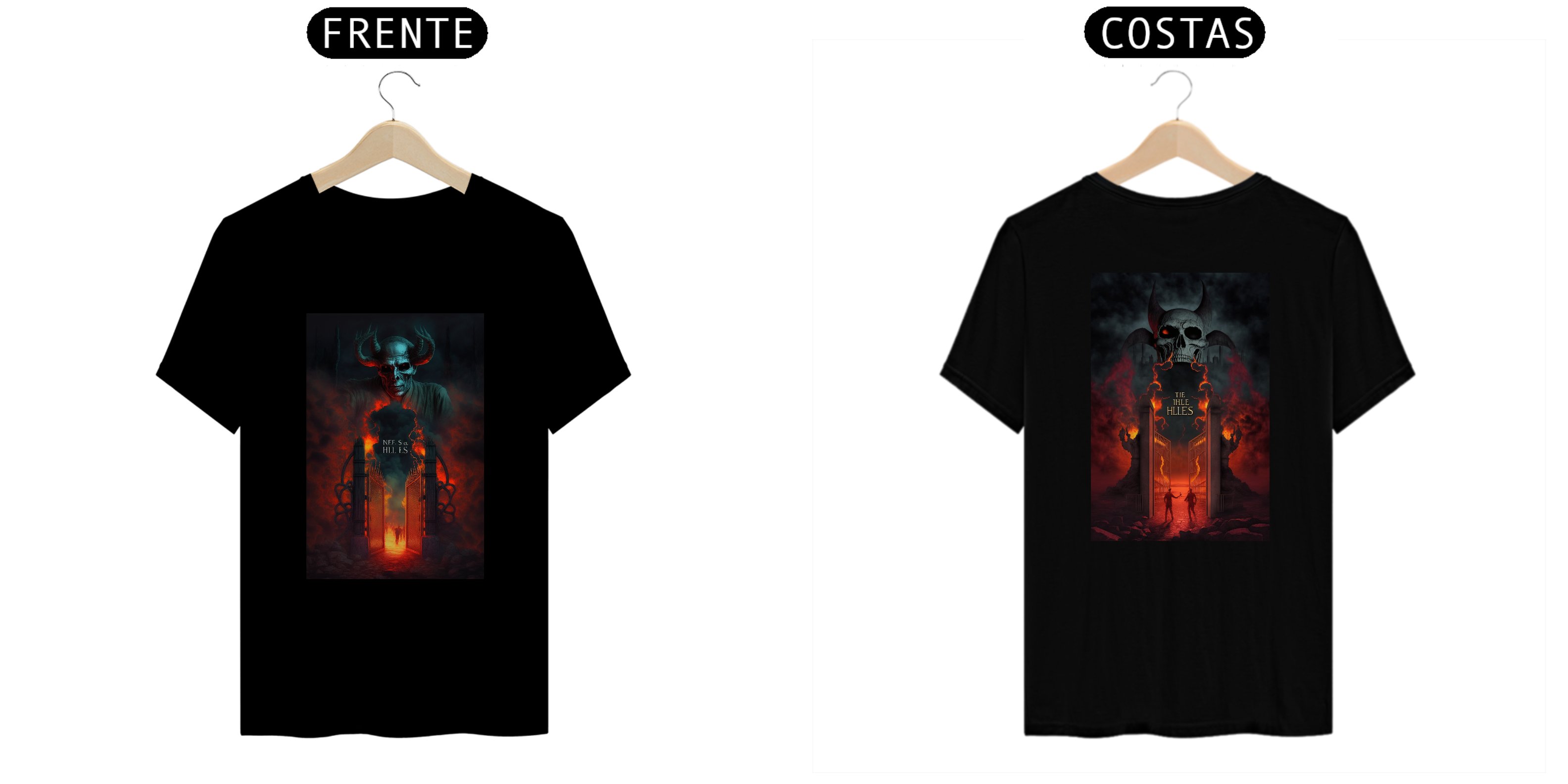 Camiseta hell's gates closing