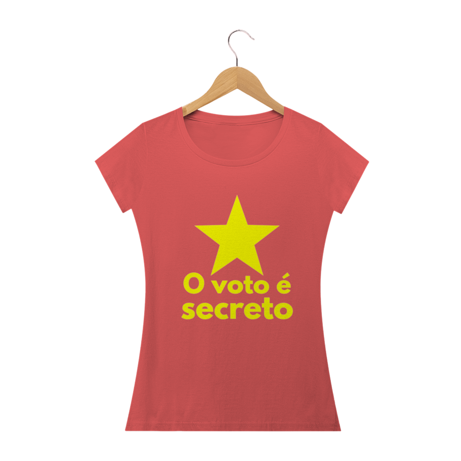 Baby Long Estonada Vermelha - Voto Secreto Amarelo Mod2
