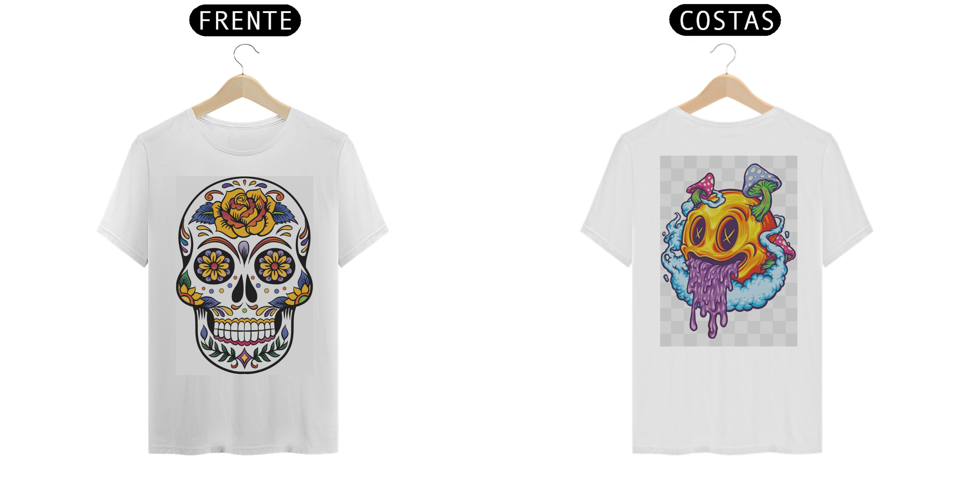 caveira mexicana frontal