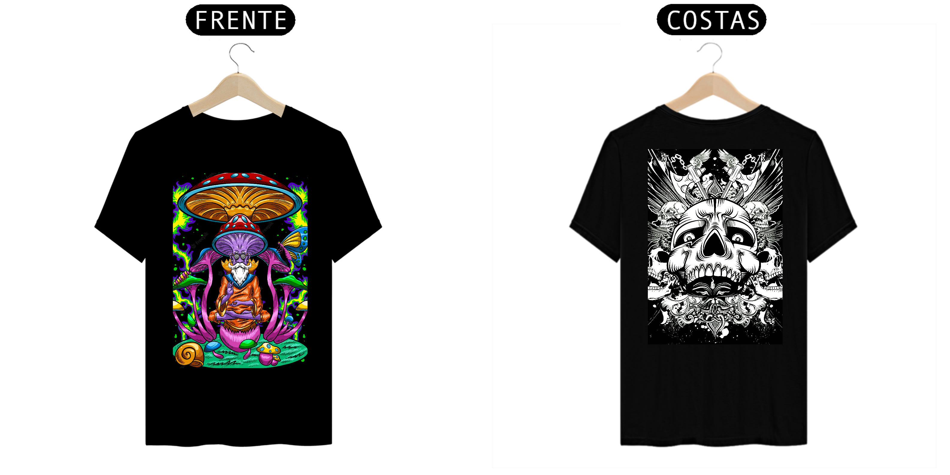 camisa velho cogumelo