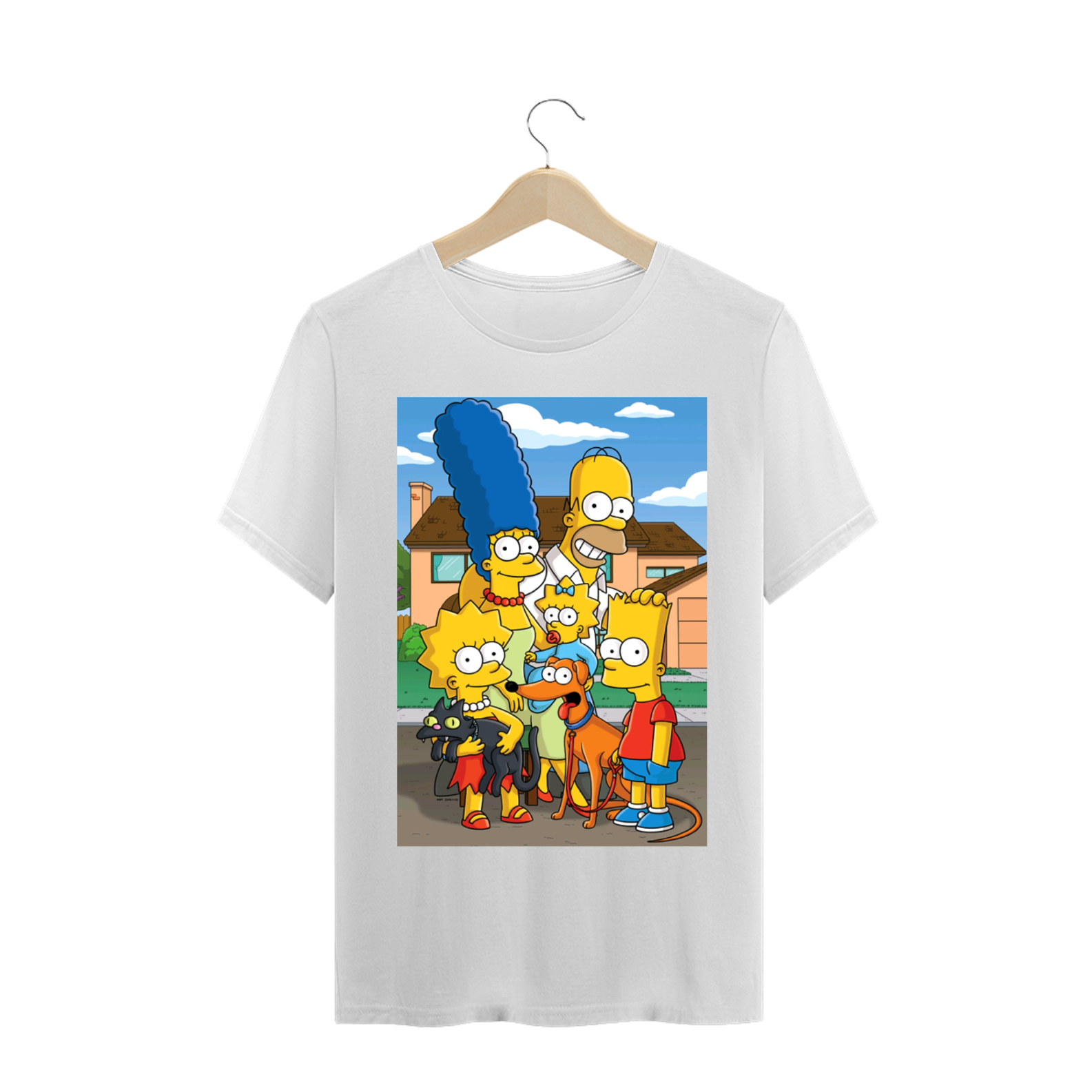 Camisas do Simpsons personalizadas 