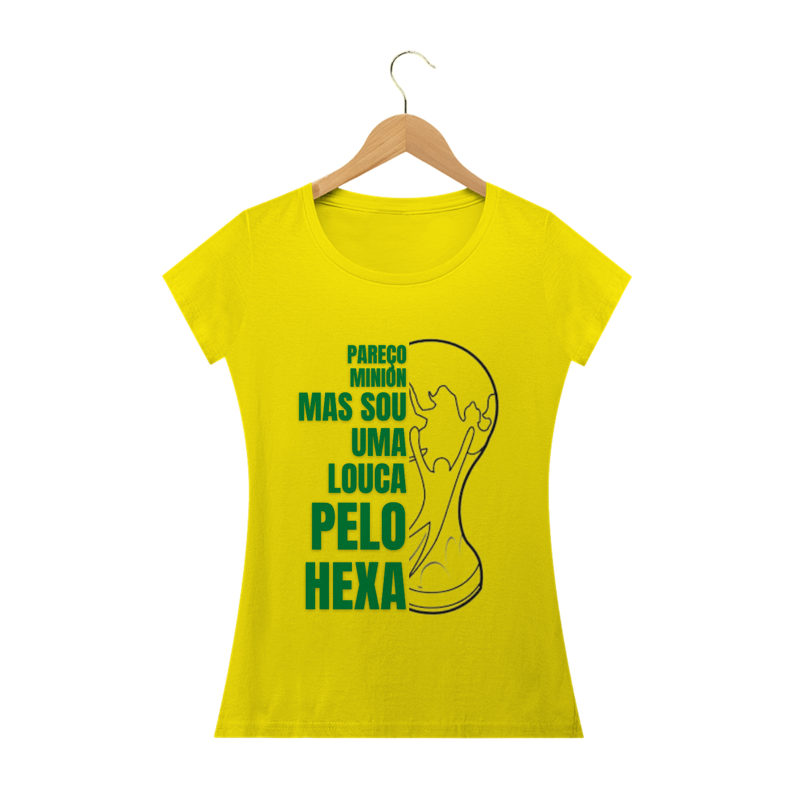 Camiseta Fem. Louca Pelo Hexa