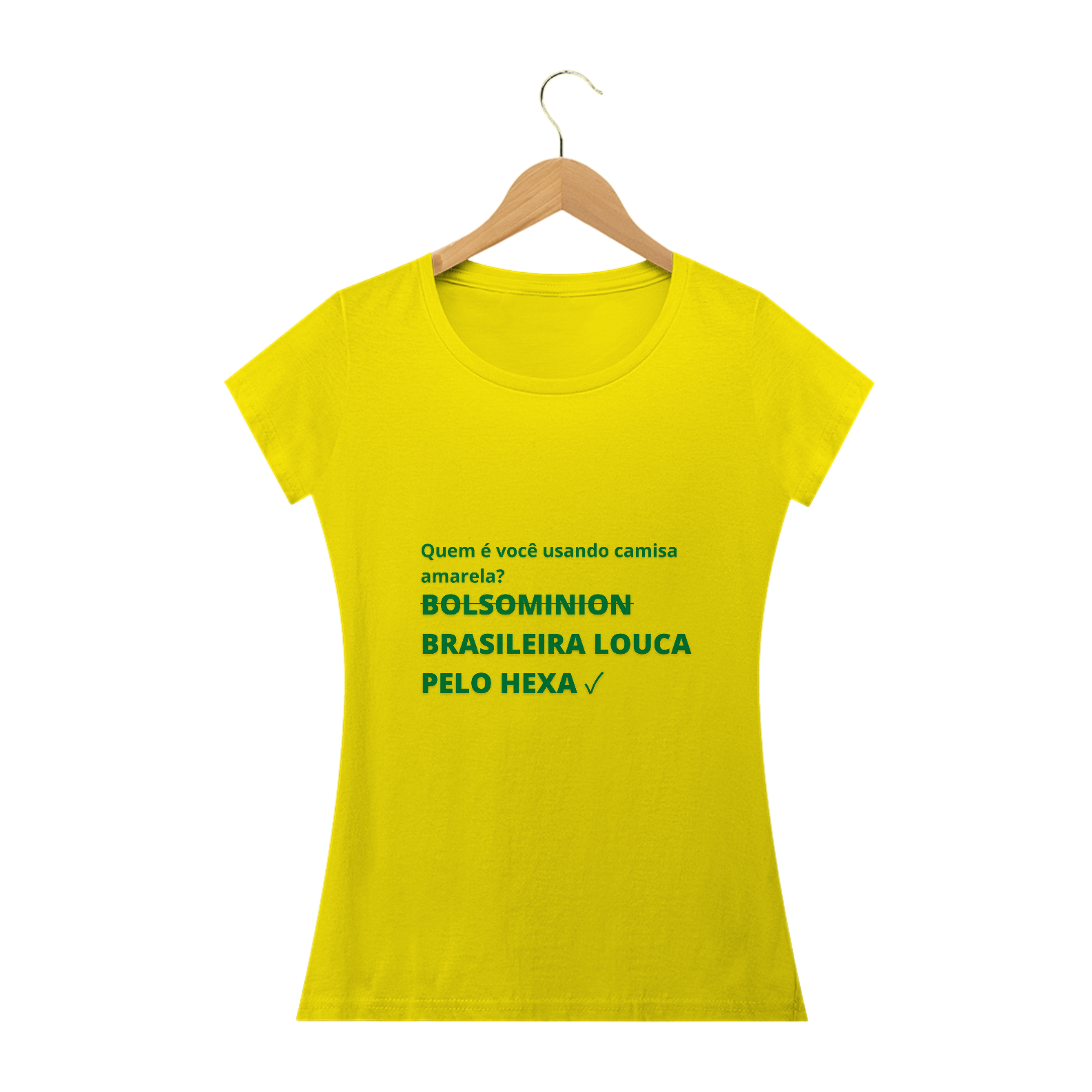 Camiseta Fem. Louca Pelo Hexa 2