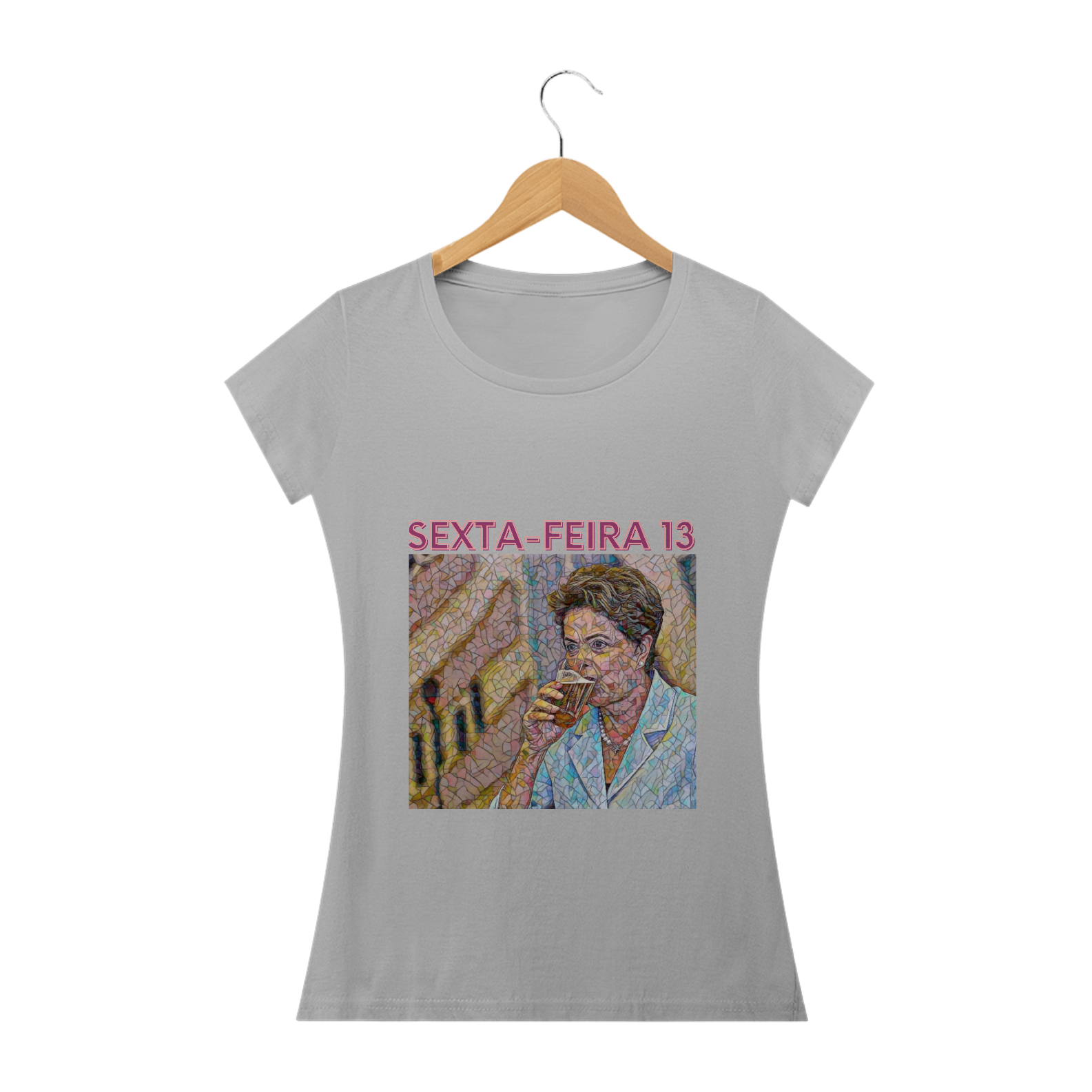 Camiseta Fem. Sexta 13