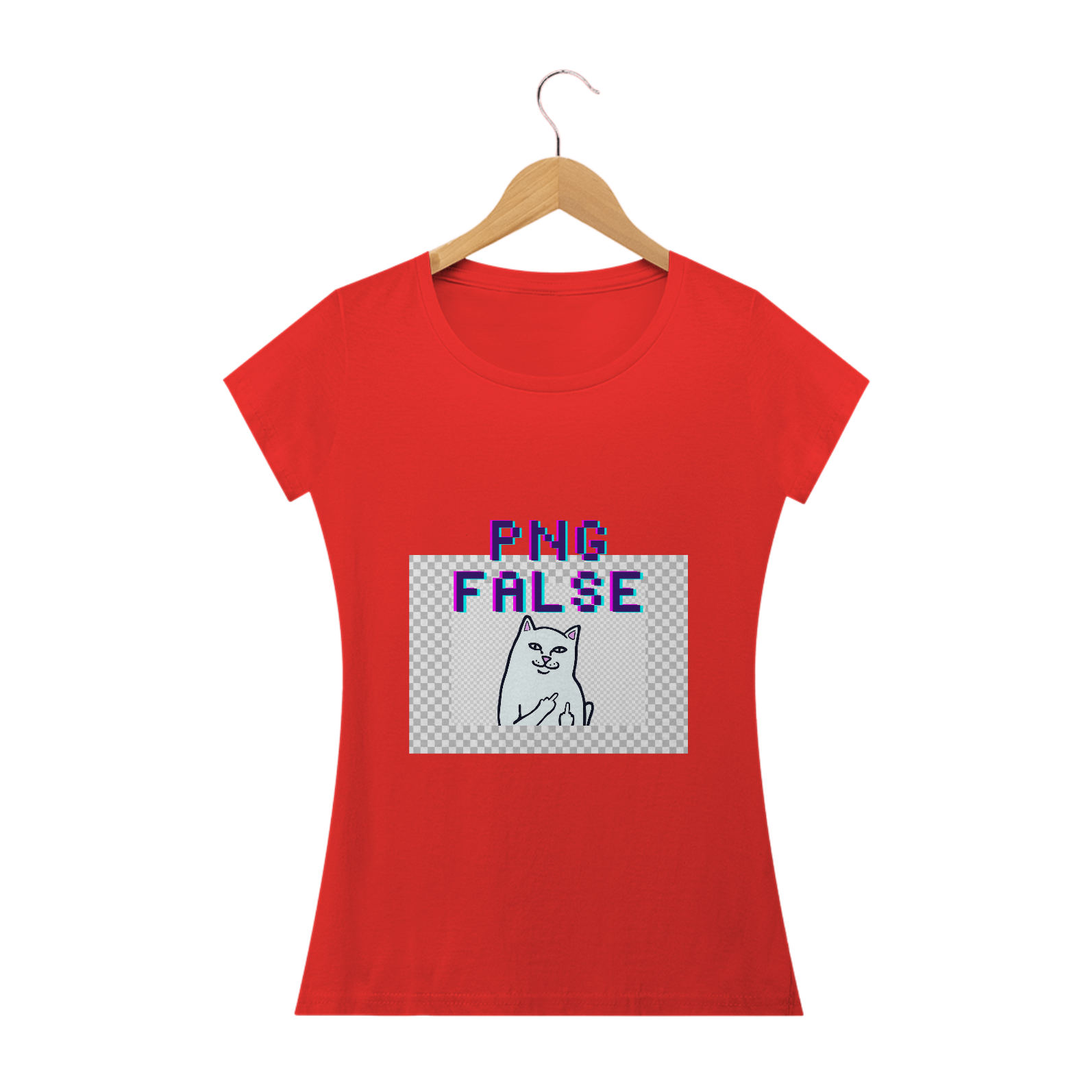 Camiseta Fem. PNG False