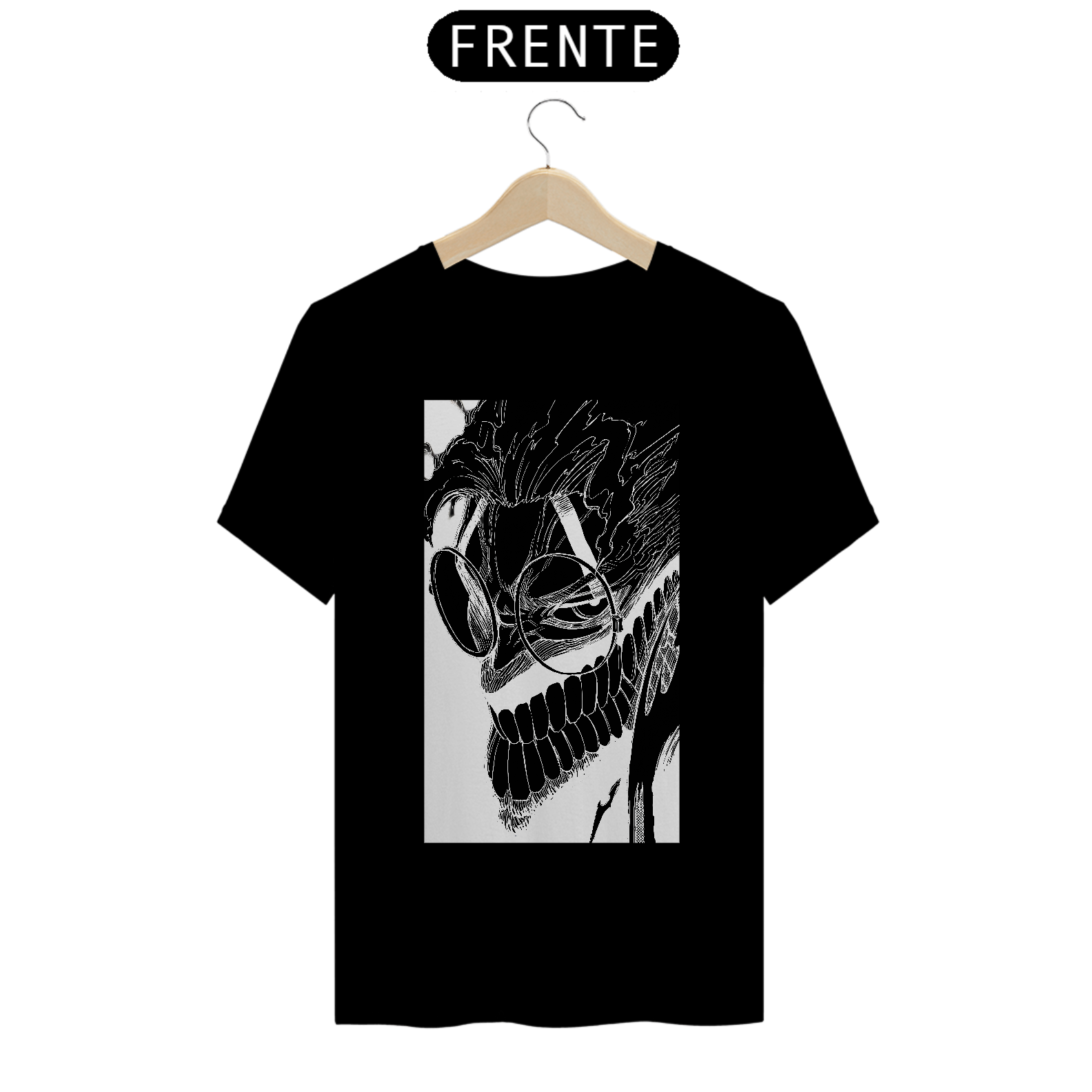 camisa simples okarun mangá ótimo caimento