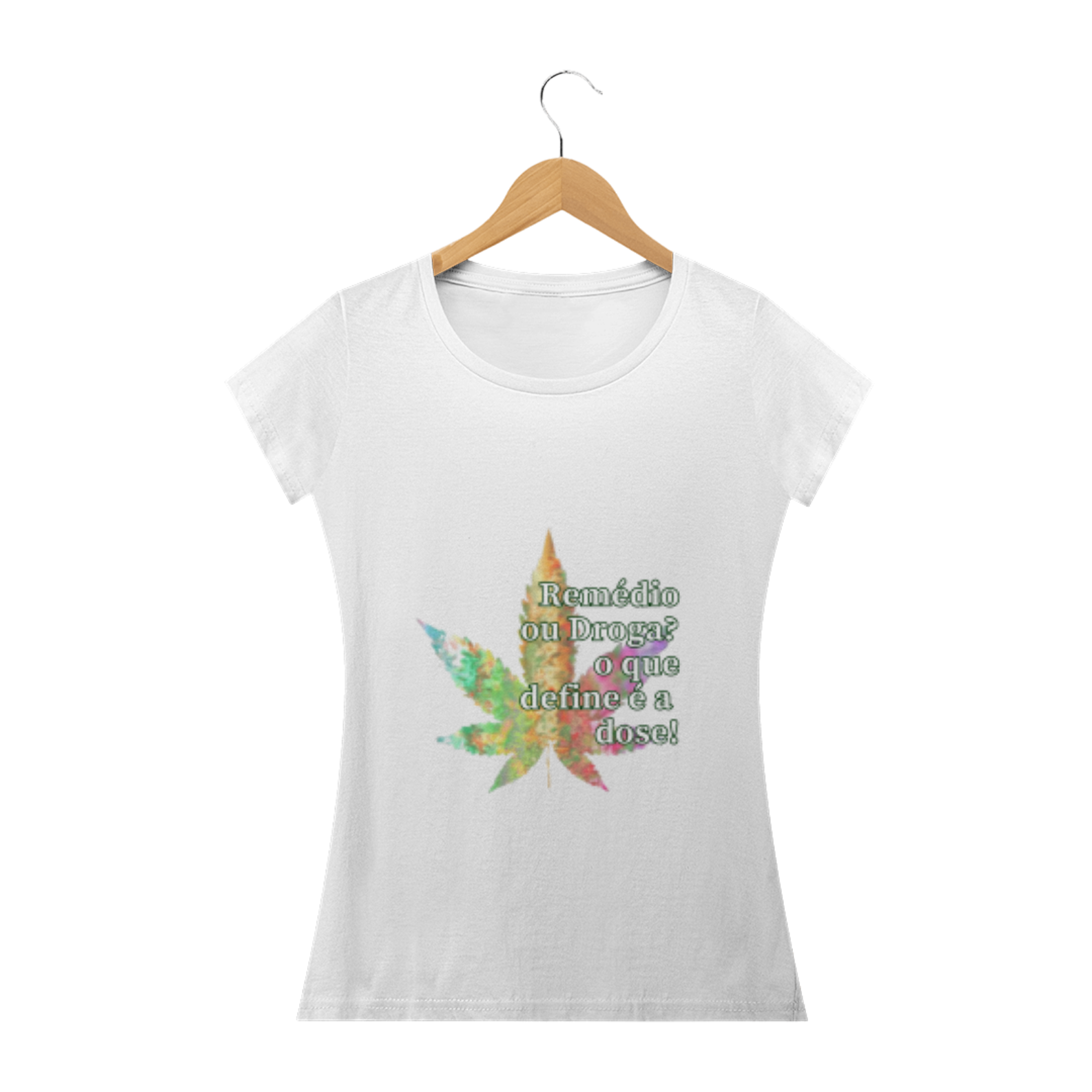 Camiseta fem - remédio