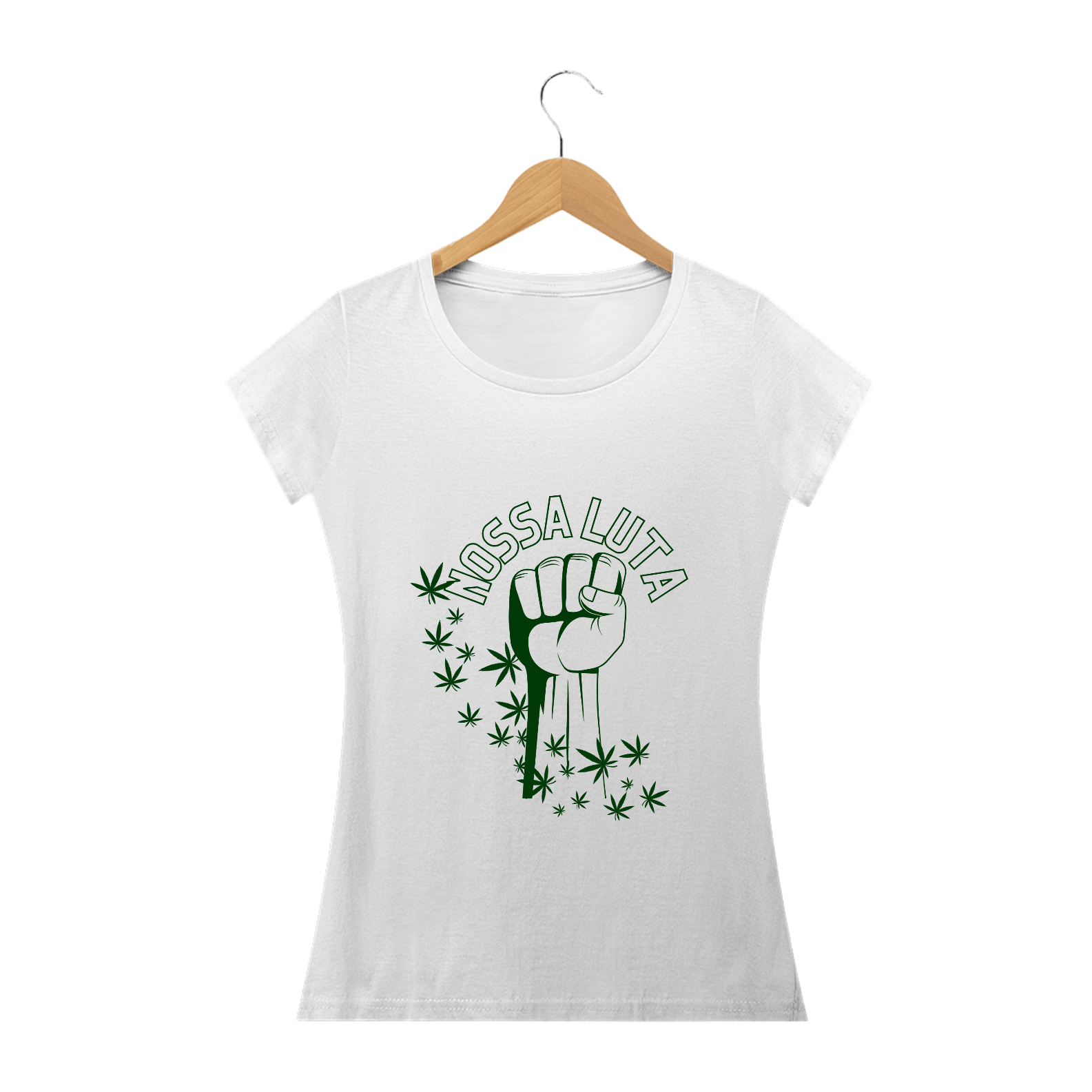 Camiseta fem - luta