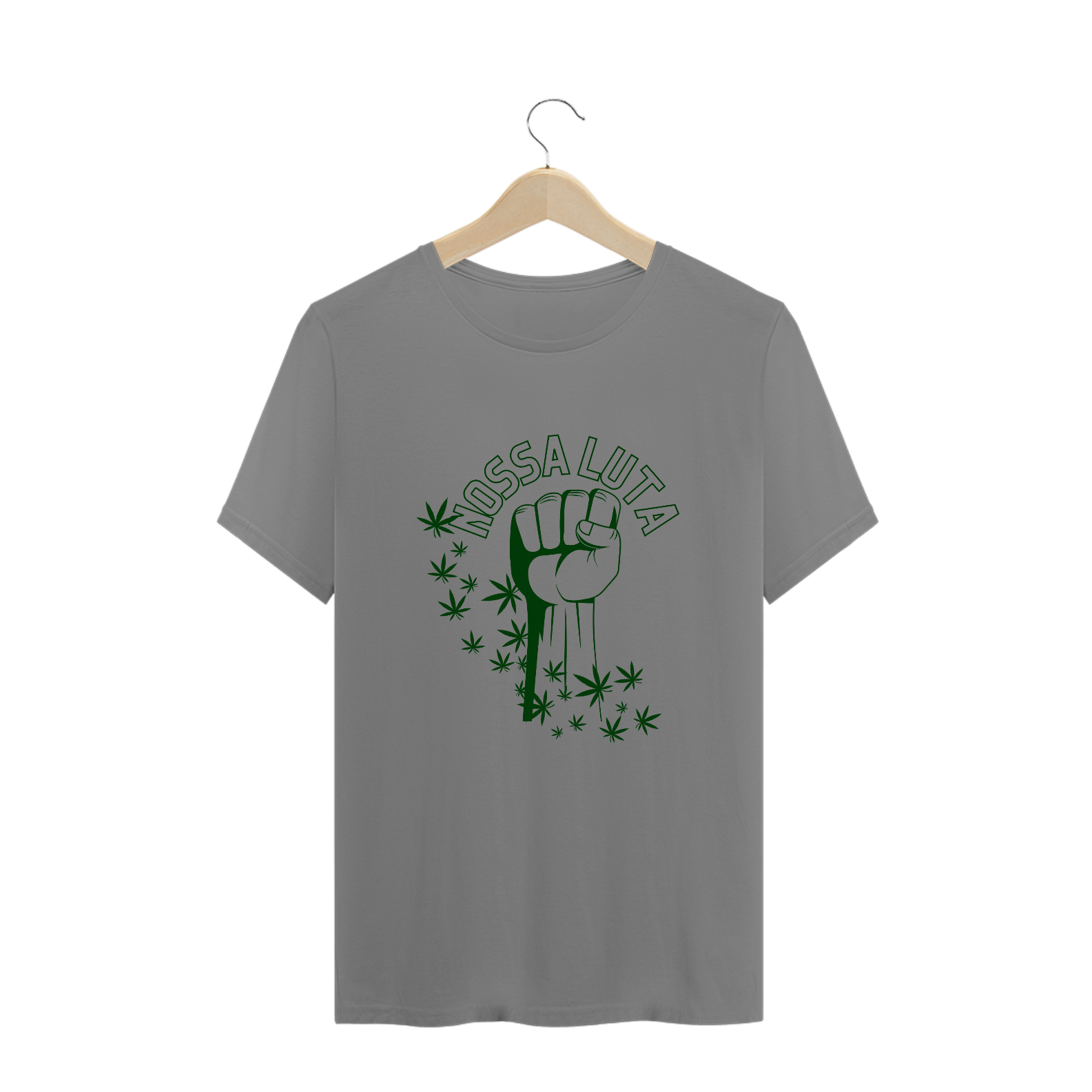 Camiseta plus size - luta