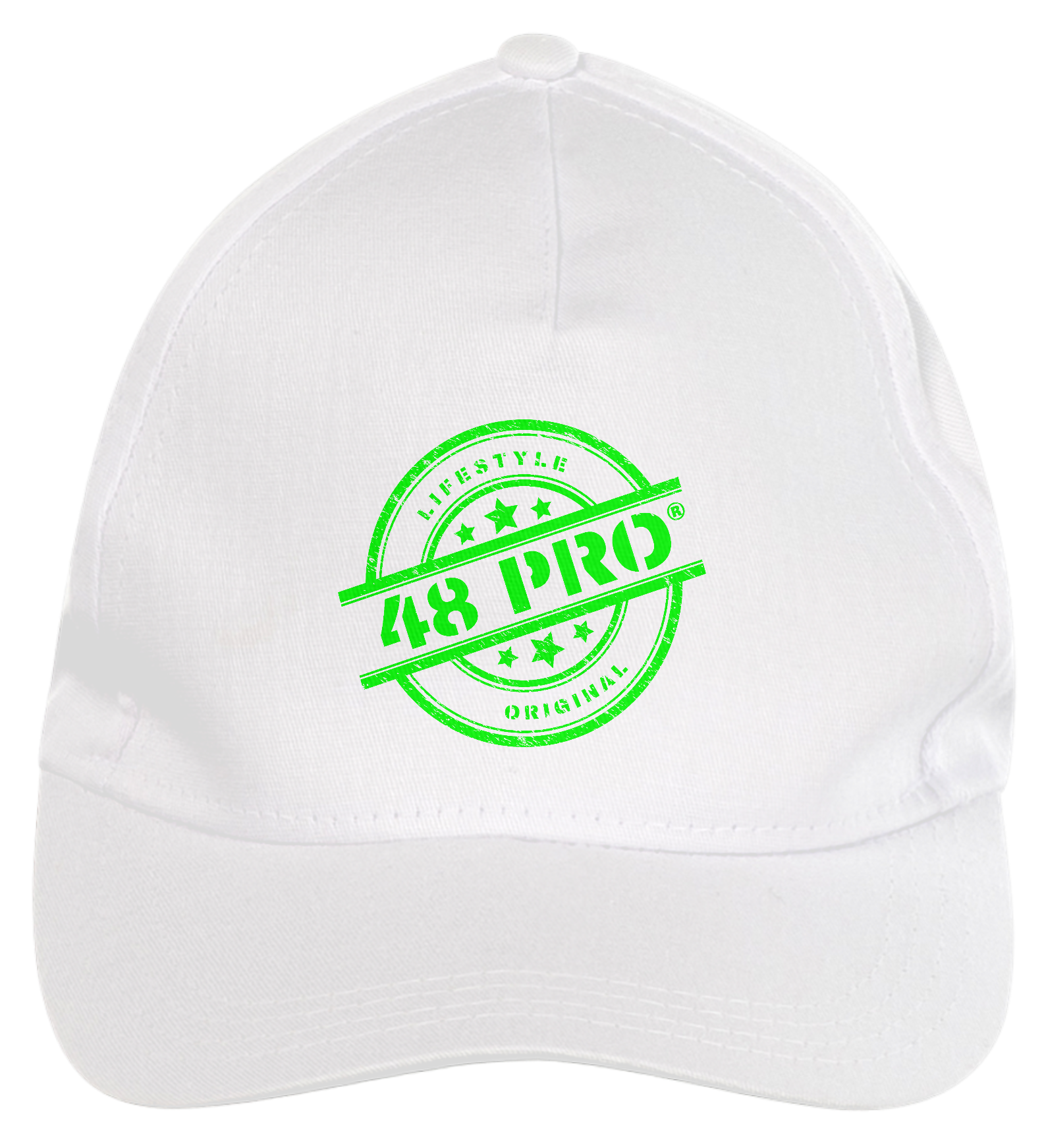 BONÉ DE BRIM PRETO OU BRANCO - 48 PRO ORIGINAL LIFESTYLE