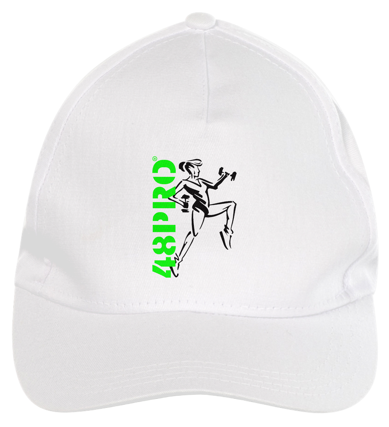 BONÉ DE BRIM BRANCO - FITNESS GIRL 48 PRO ORIGINAL LIFESTYLE