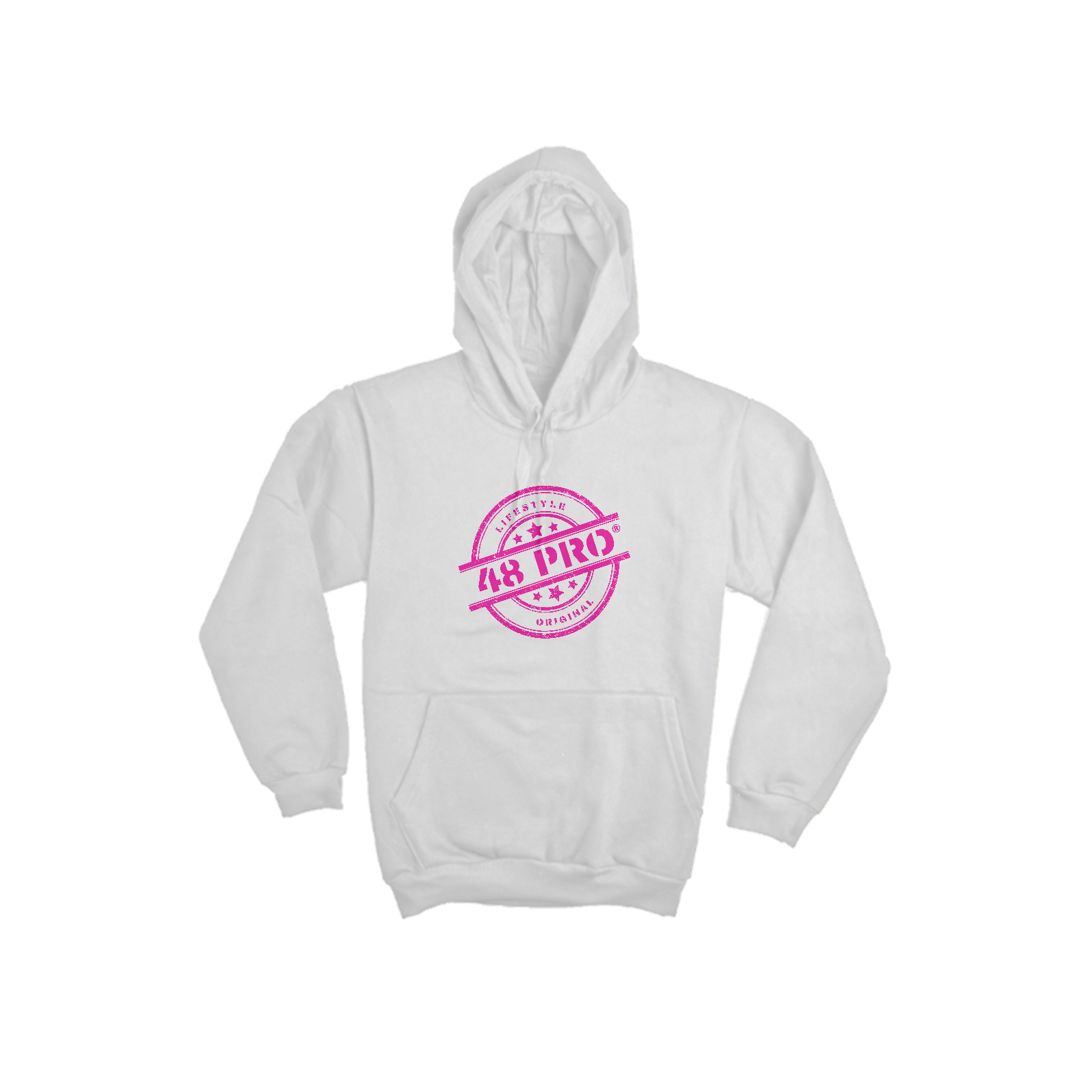 MOLETOM CANGURU FLANELADO COM CAPUZ - 48 PRO ORIGINAL LIFESTYLE