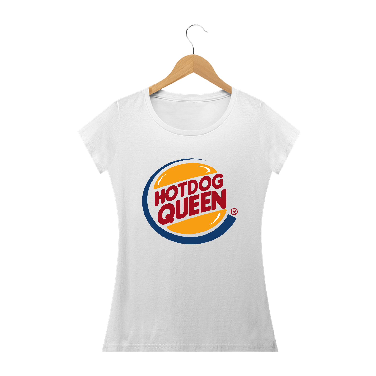 Camisa Phood - Hot Dog Queen (Burger King) - Baby Look