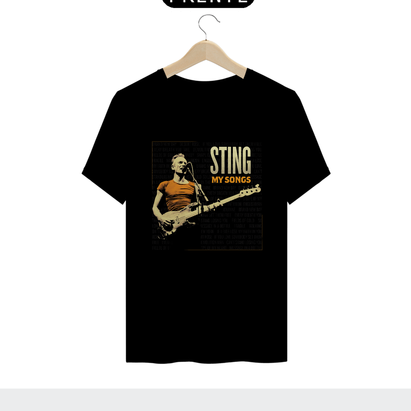 Camisa Sting - My Songs - Top Prime