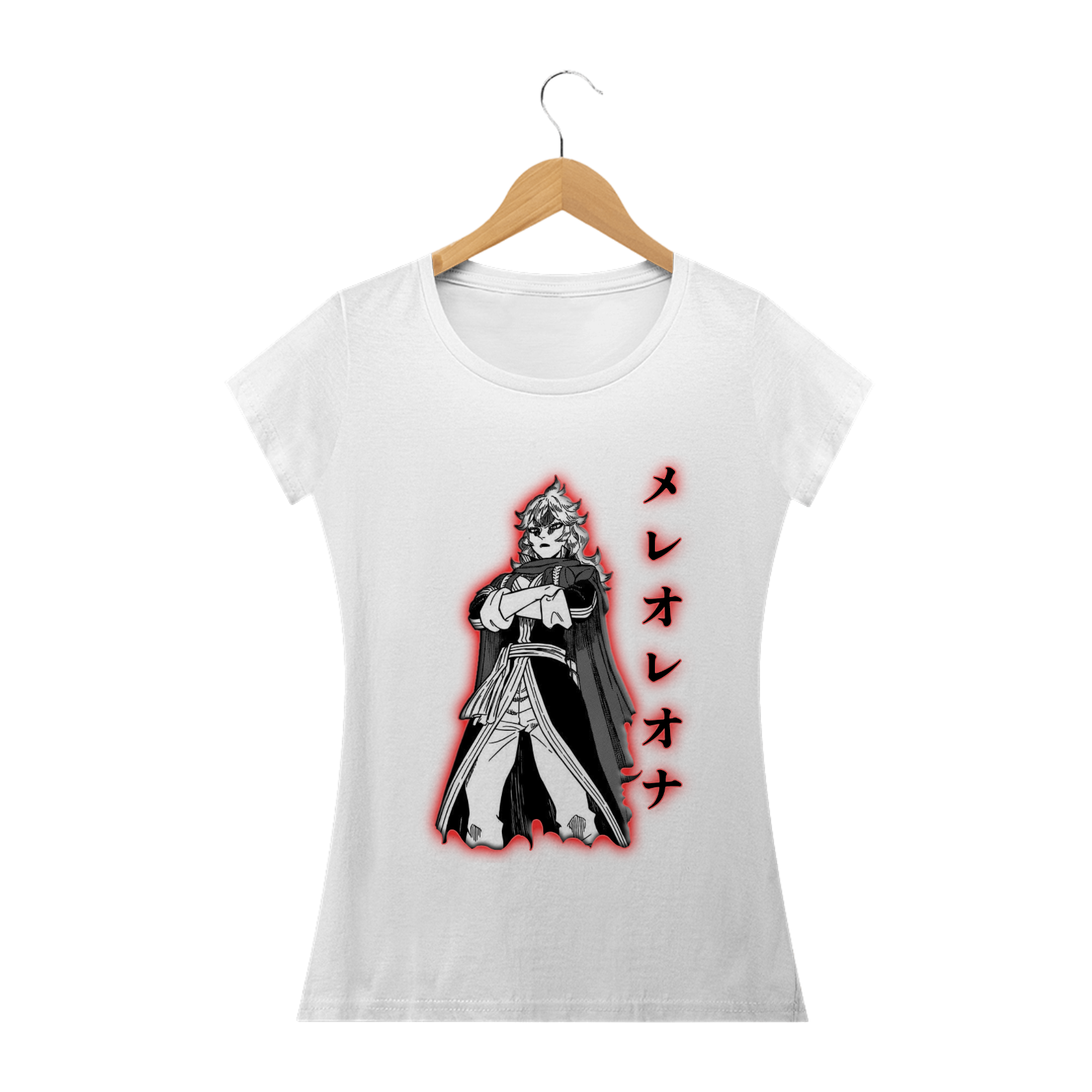 Baby long Black clover - Mereoleona (fonte escura)