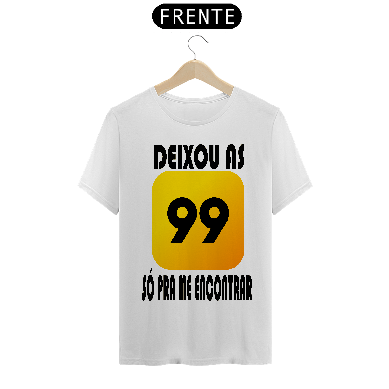 CAMISA BRANCA DEIXOU AS 99
