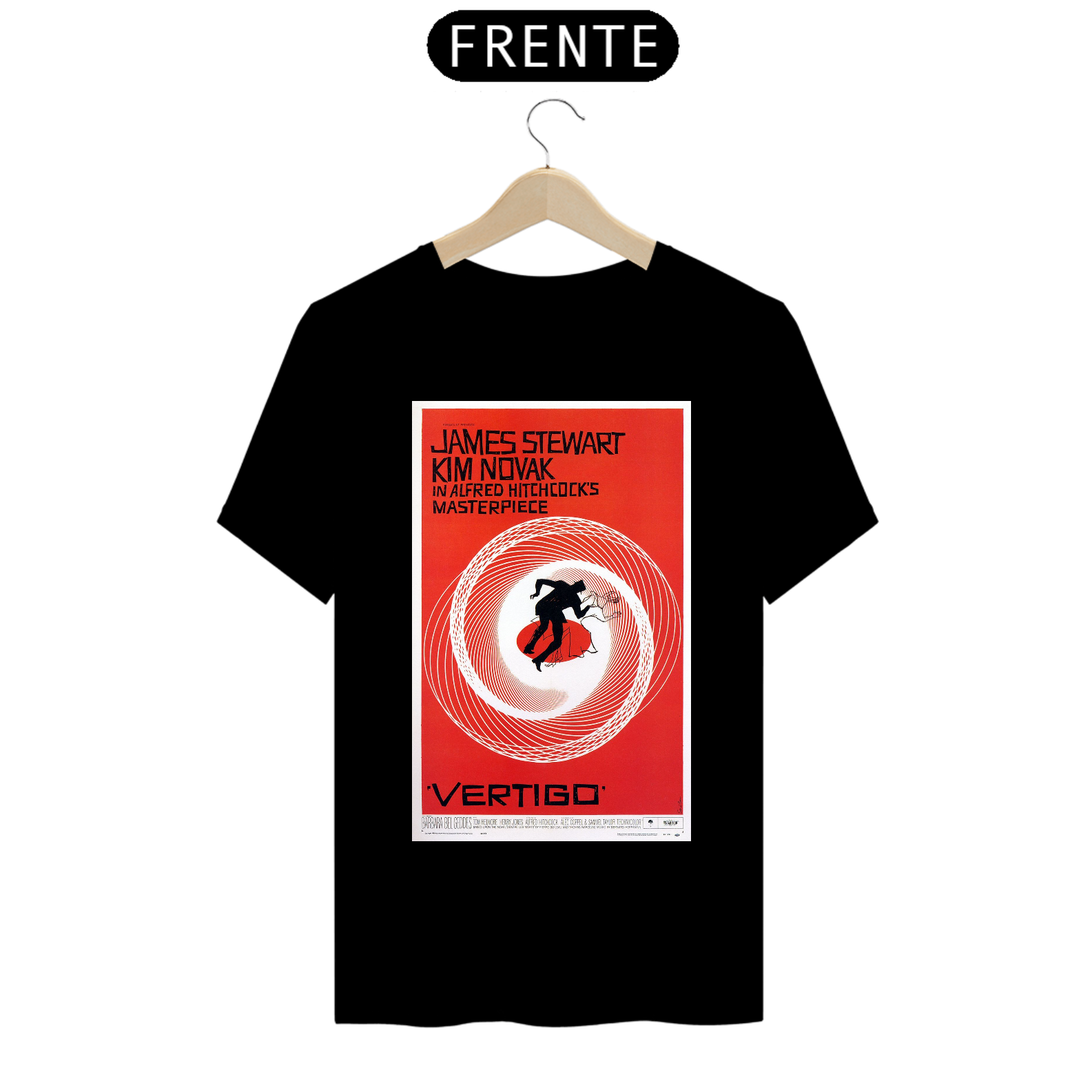 Camiseta “Um Corpo Que Cai” Pôster