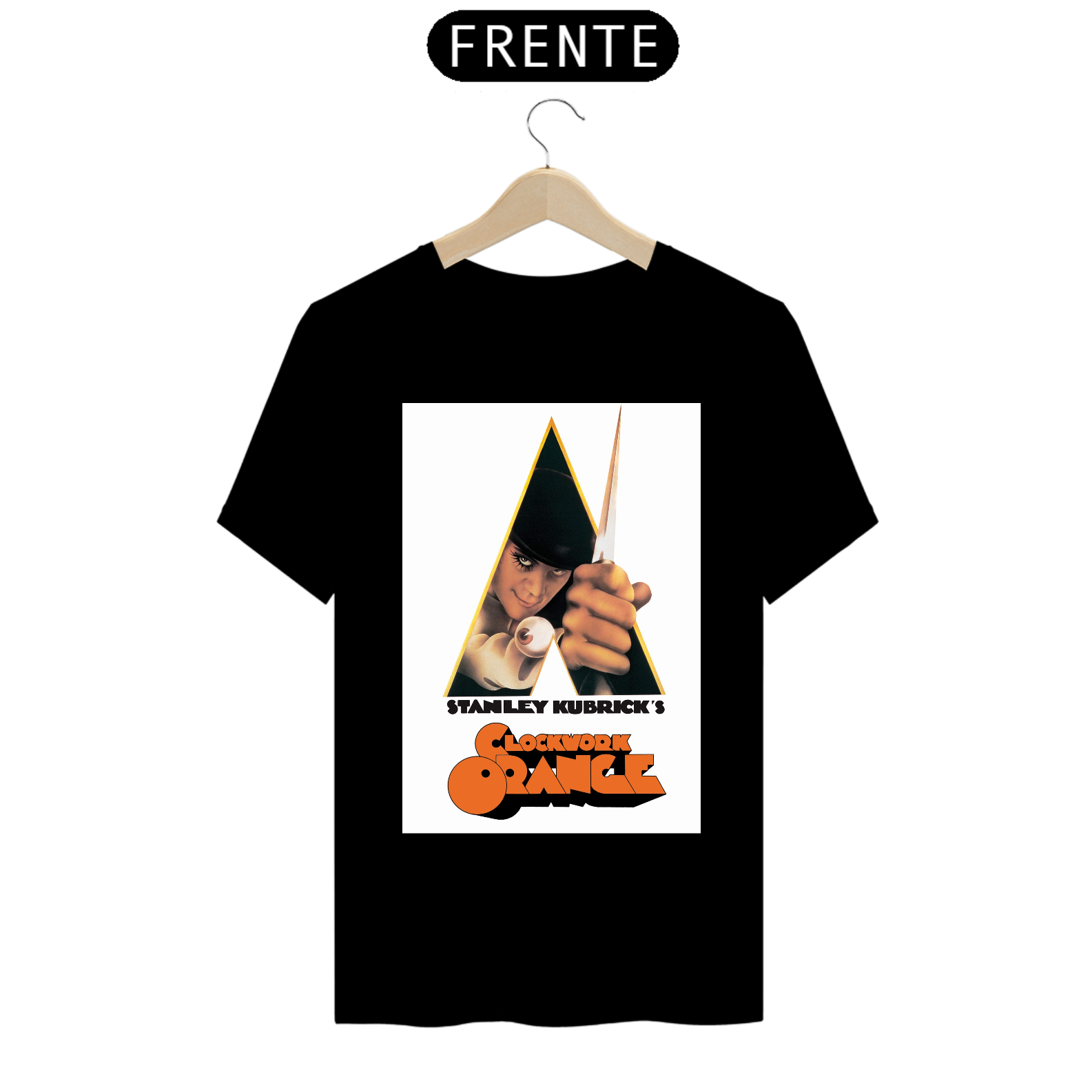 Camiseta “Laranja Mecânica” Pôster