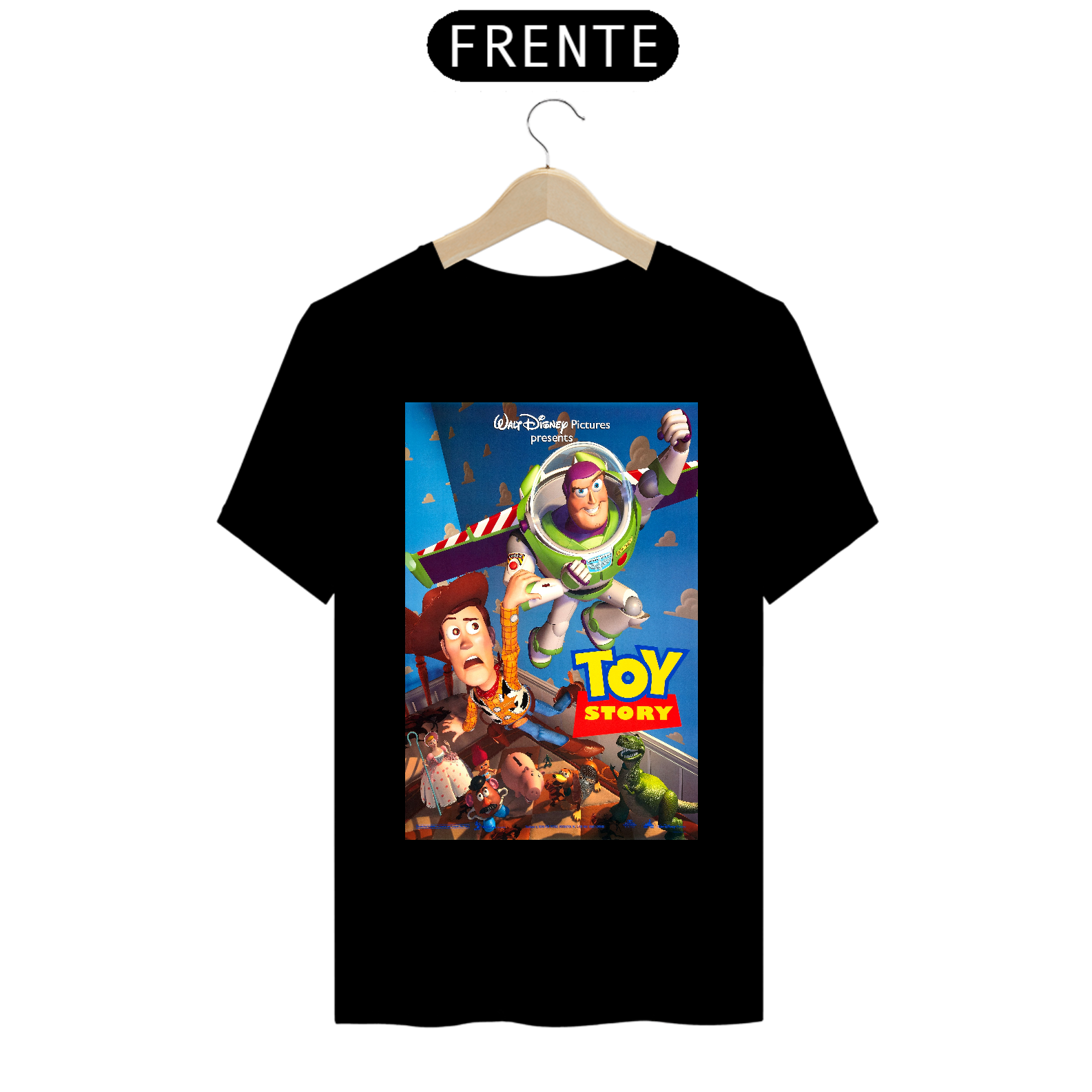 Camiseta “Toy Story” Pôster