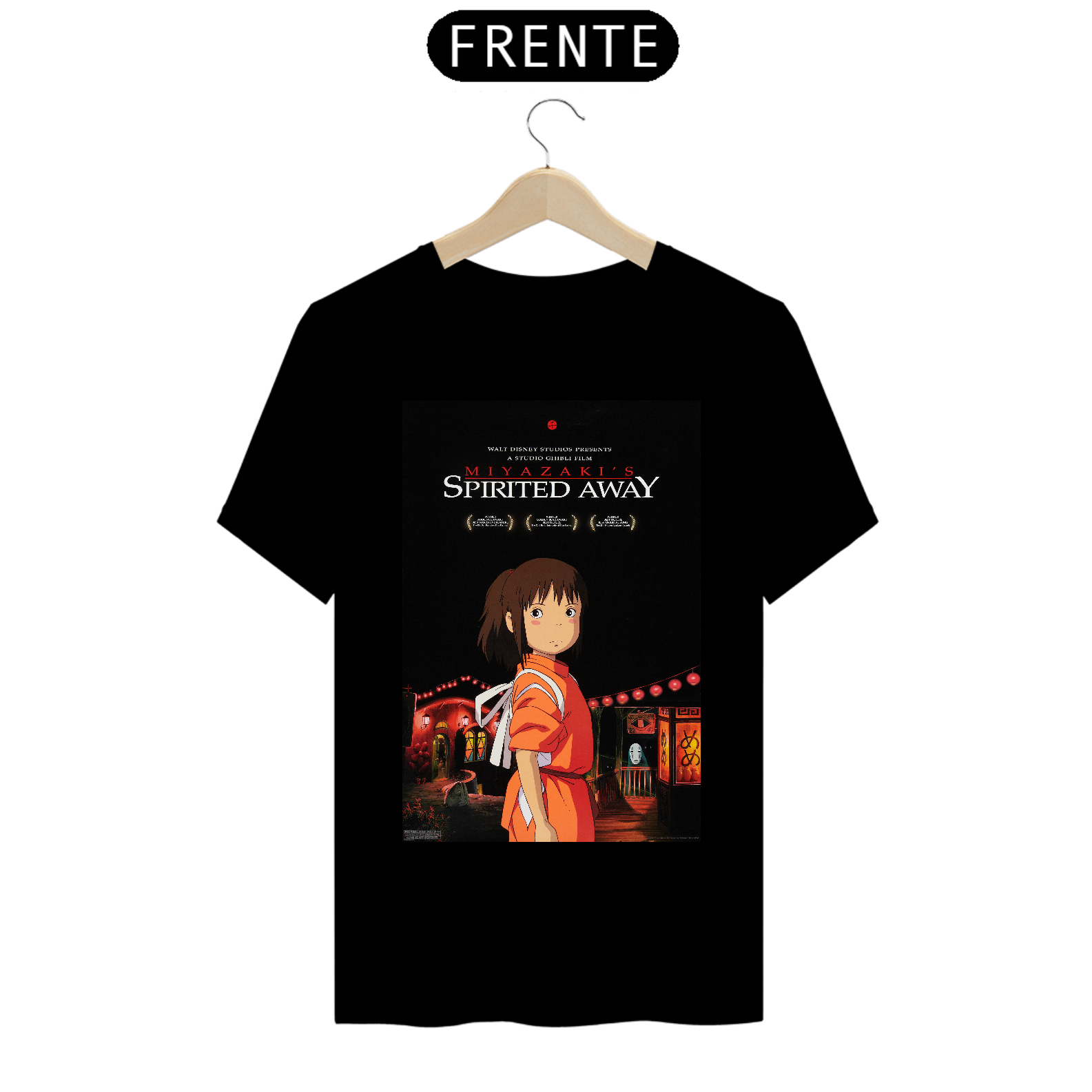 Camiseta “A Viagem de Chihiro” Pôster
