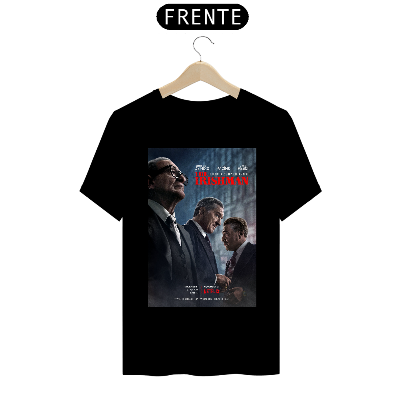 Camiseta “O Irlandês” Pôster