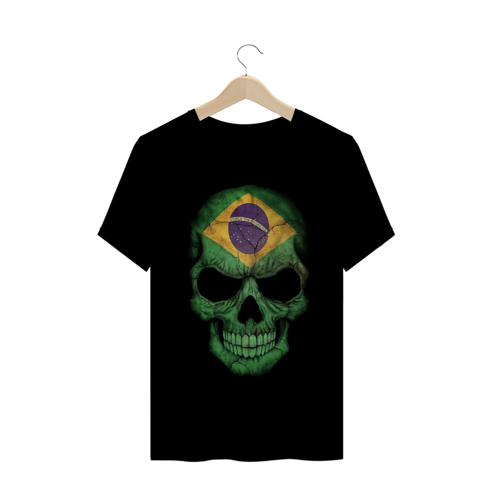 CAMISETA CAVEIRA DO BRASIL