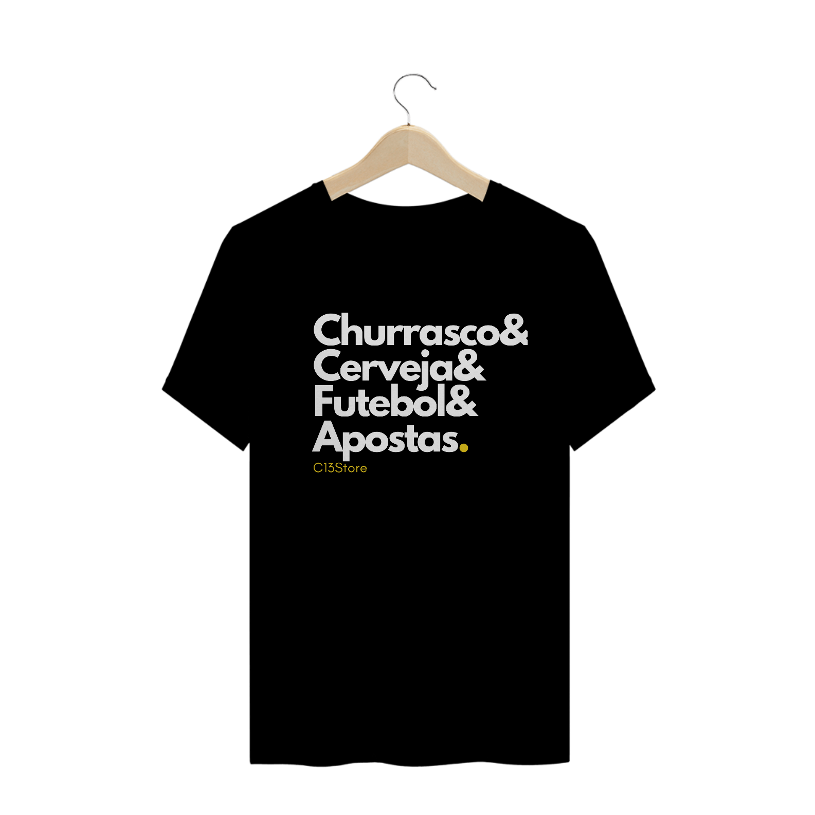 Nome do produto: CAMISETA CLASSIC COR A DEFINIR FRASES (ALEX)