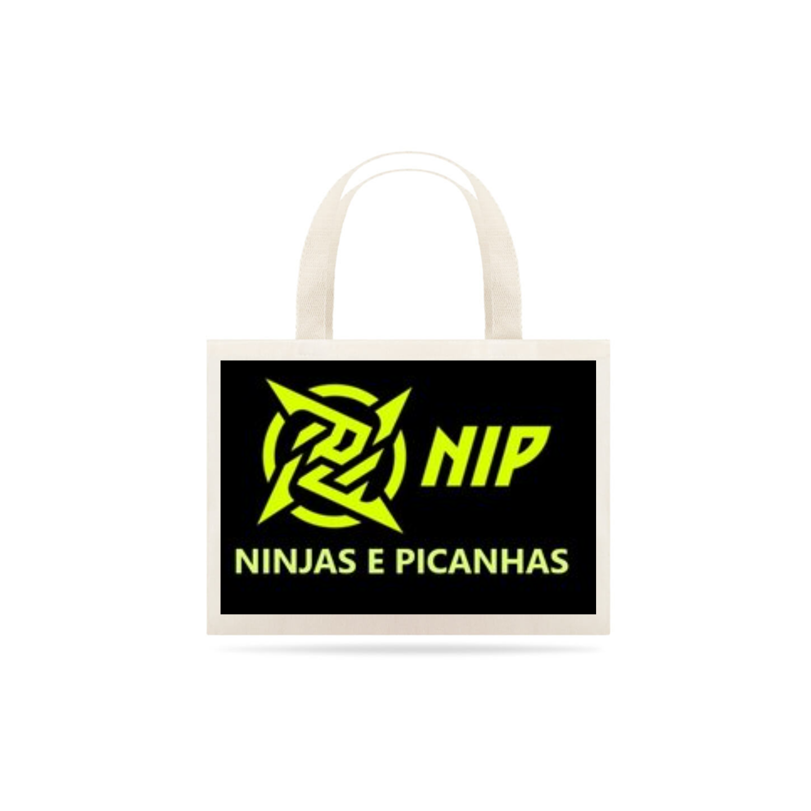 Nome do produto  EcoBag Ninjas e Picanhas