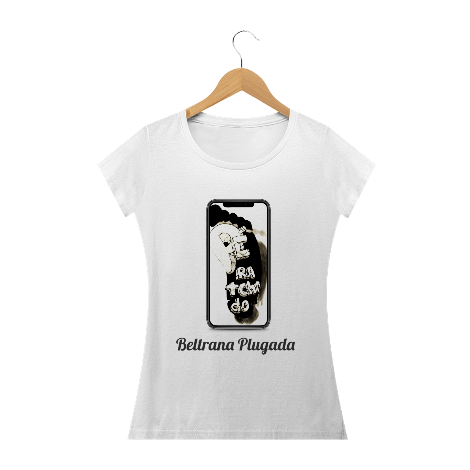 Nome do produto  Blusinha Beltrana Plugada