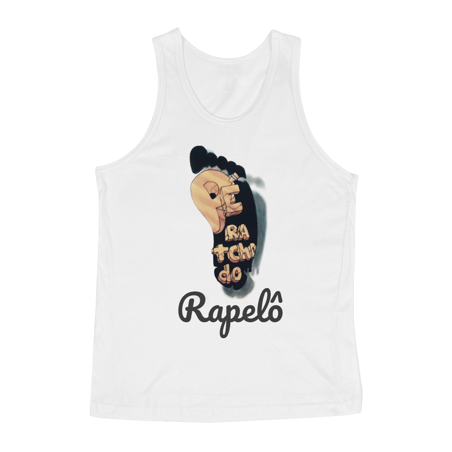 Nome do produto  Regata Rapelô