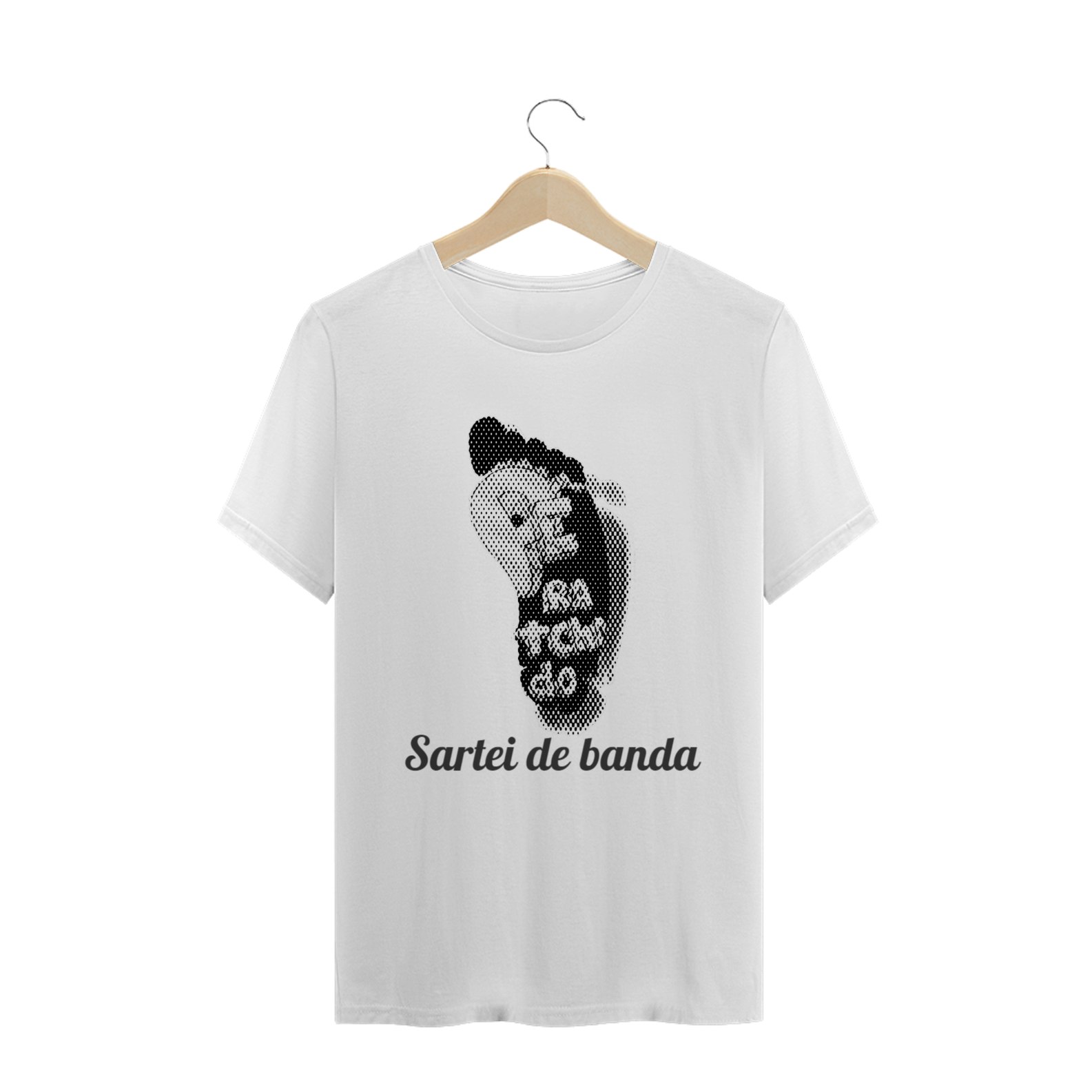 Nome do produto  Camiseta Sartei de banda