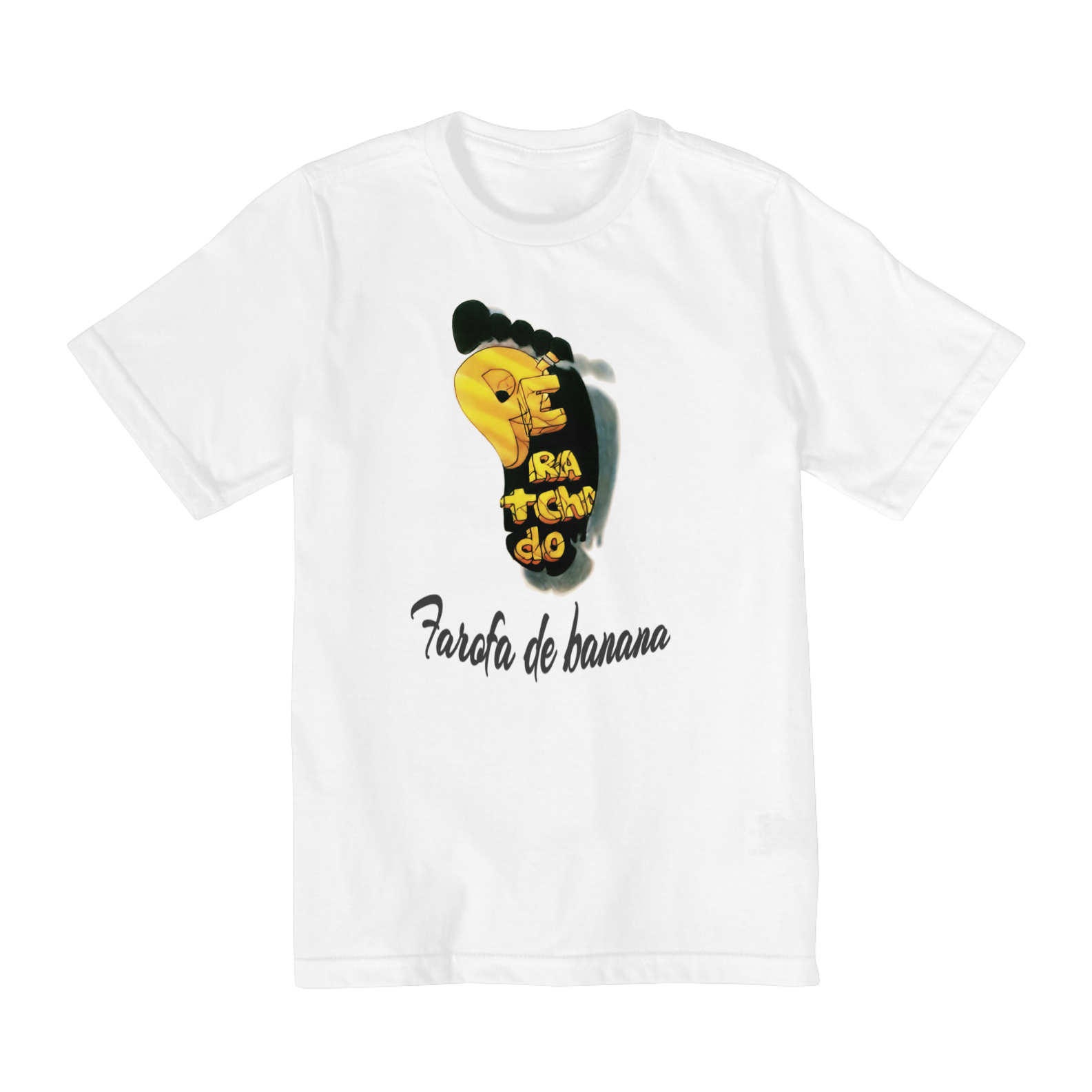 Nome do produto  Camiseta infantil Farofa de banana