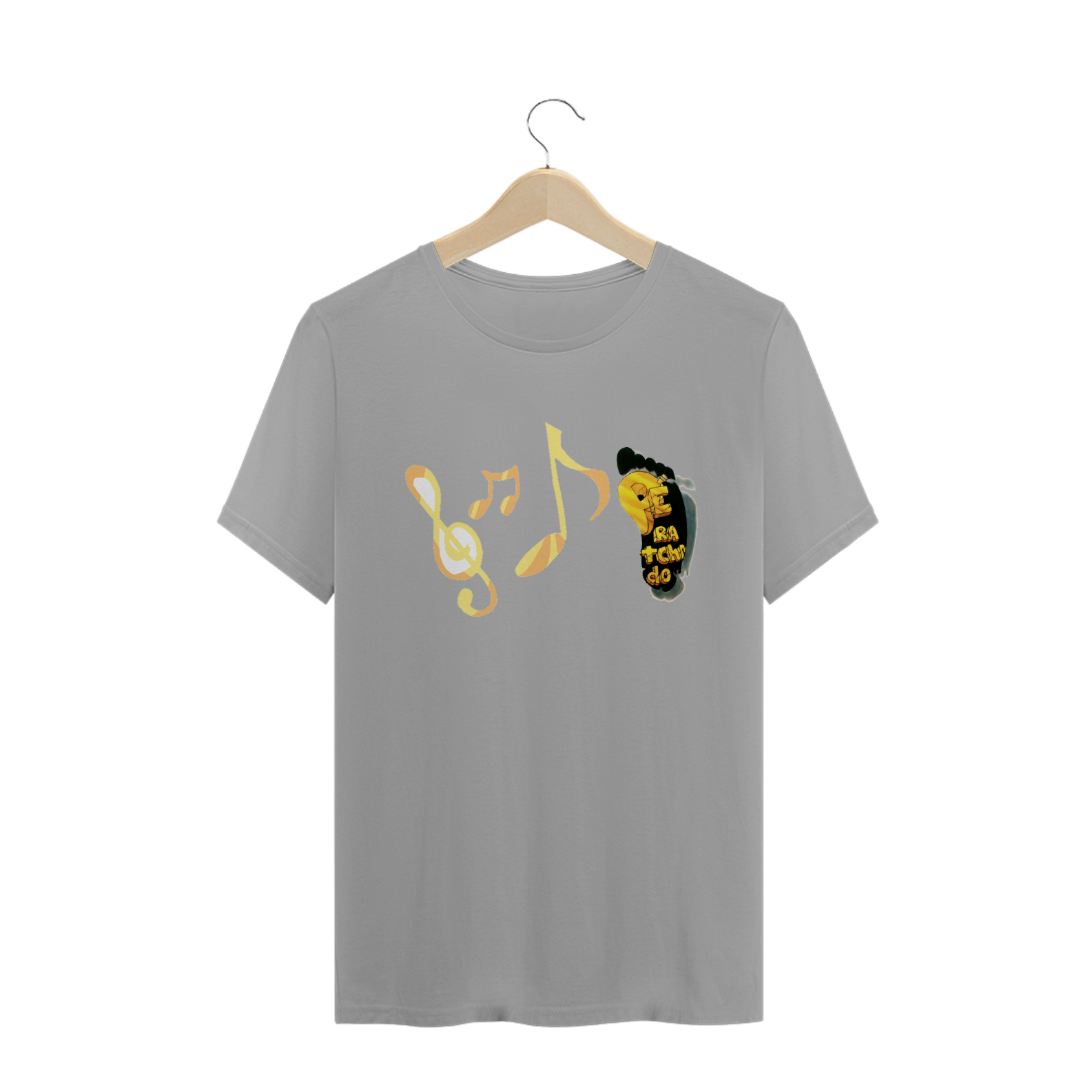 Nome do produto  Camiseta Pé rachado Music