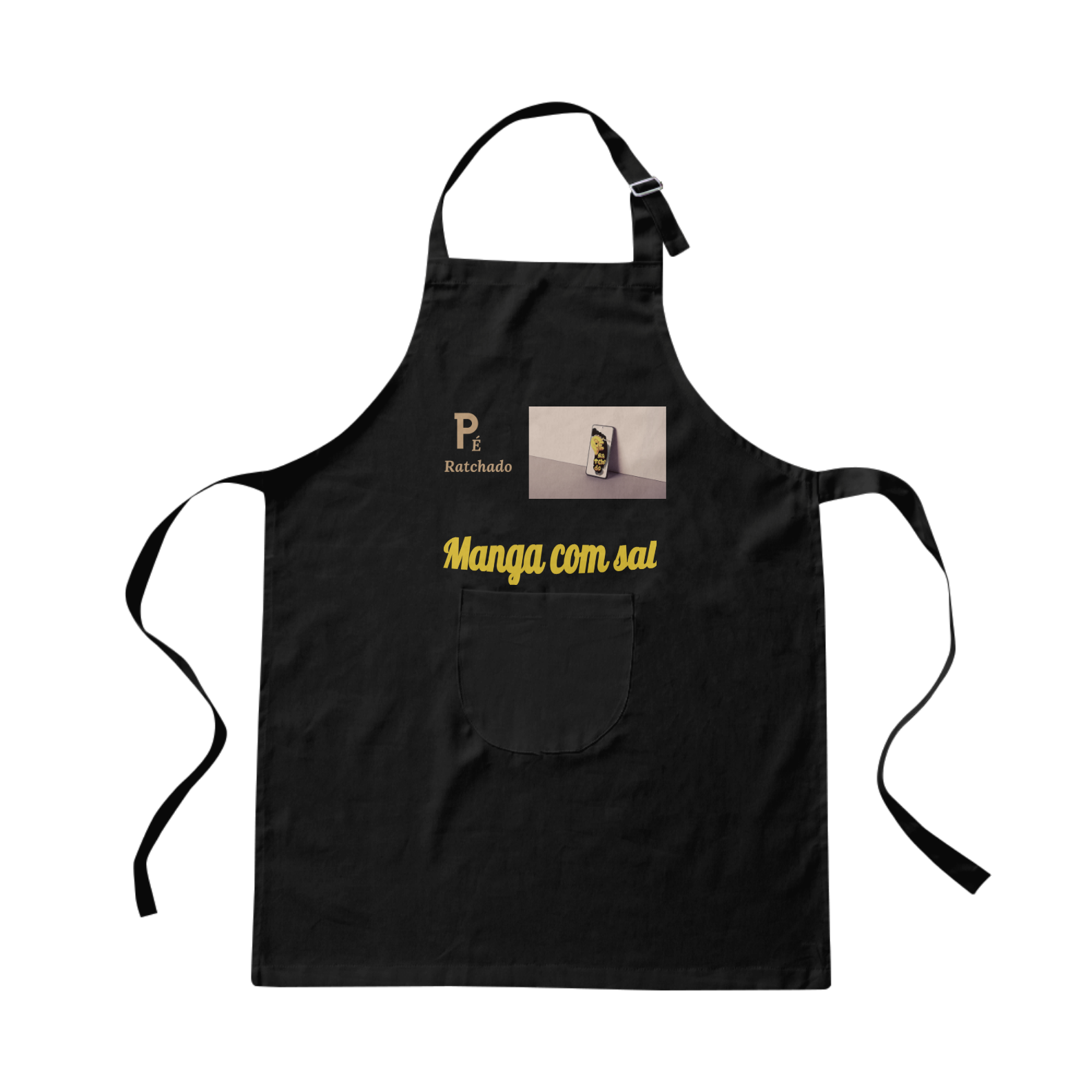 Nome do produto  avental manga com sal