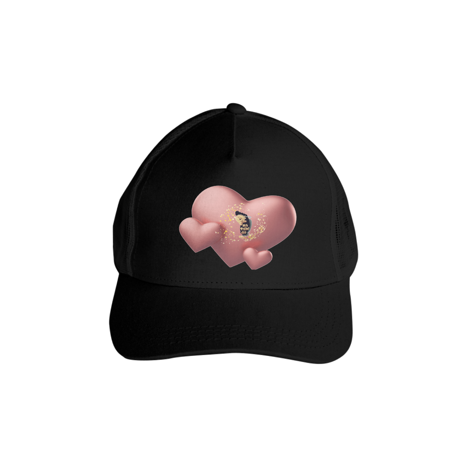 Nome do produto  Boné 3 corações