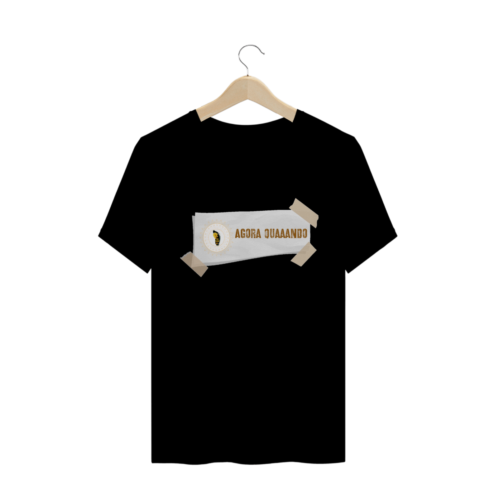 Nome do produto  Camiseta agora quaando