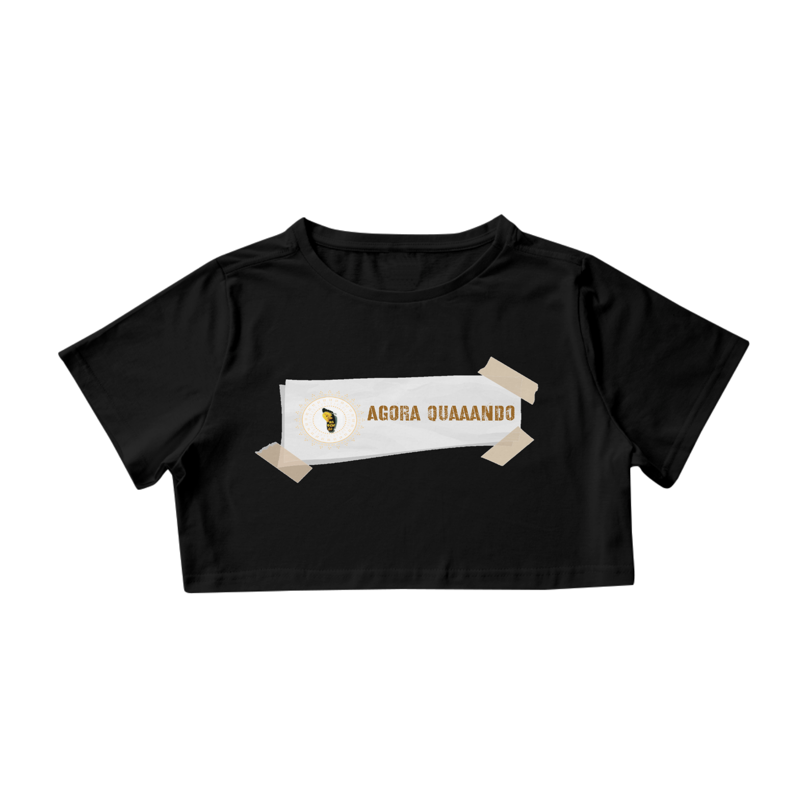 Nome do produto  Cropped Agora quaando