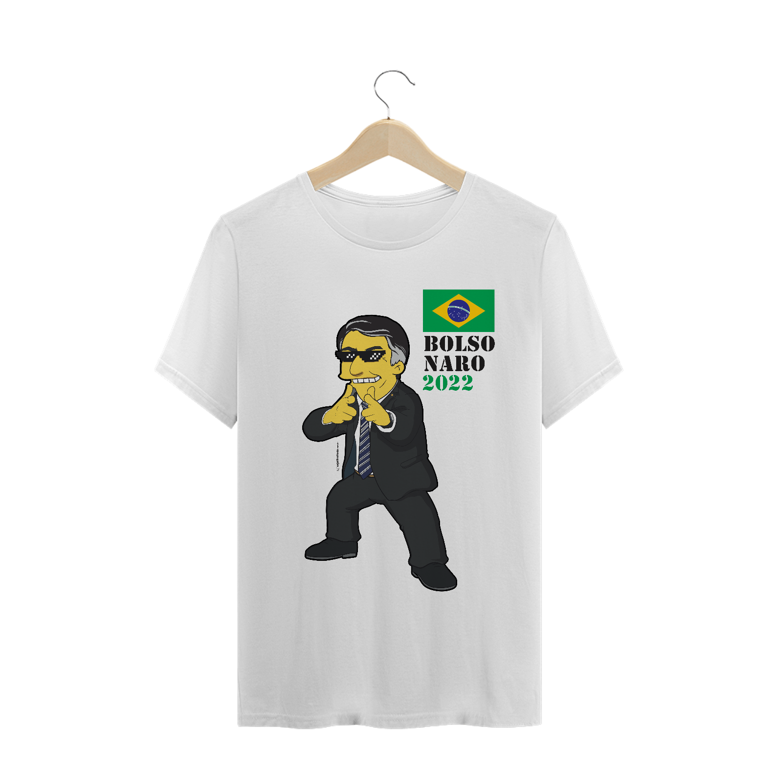 Camisa Bolsonaro Simpson
