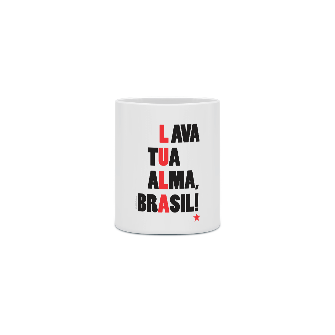 Caneca Lava Tua Alma Brasil