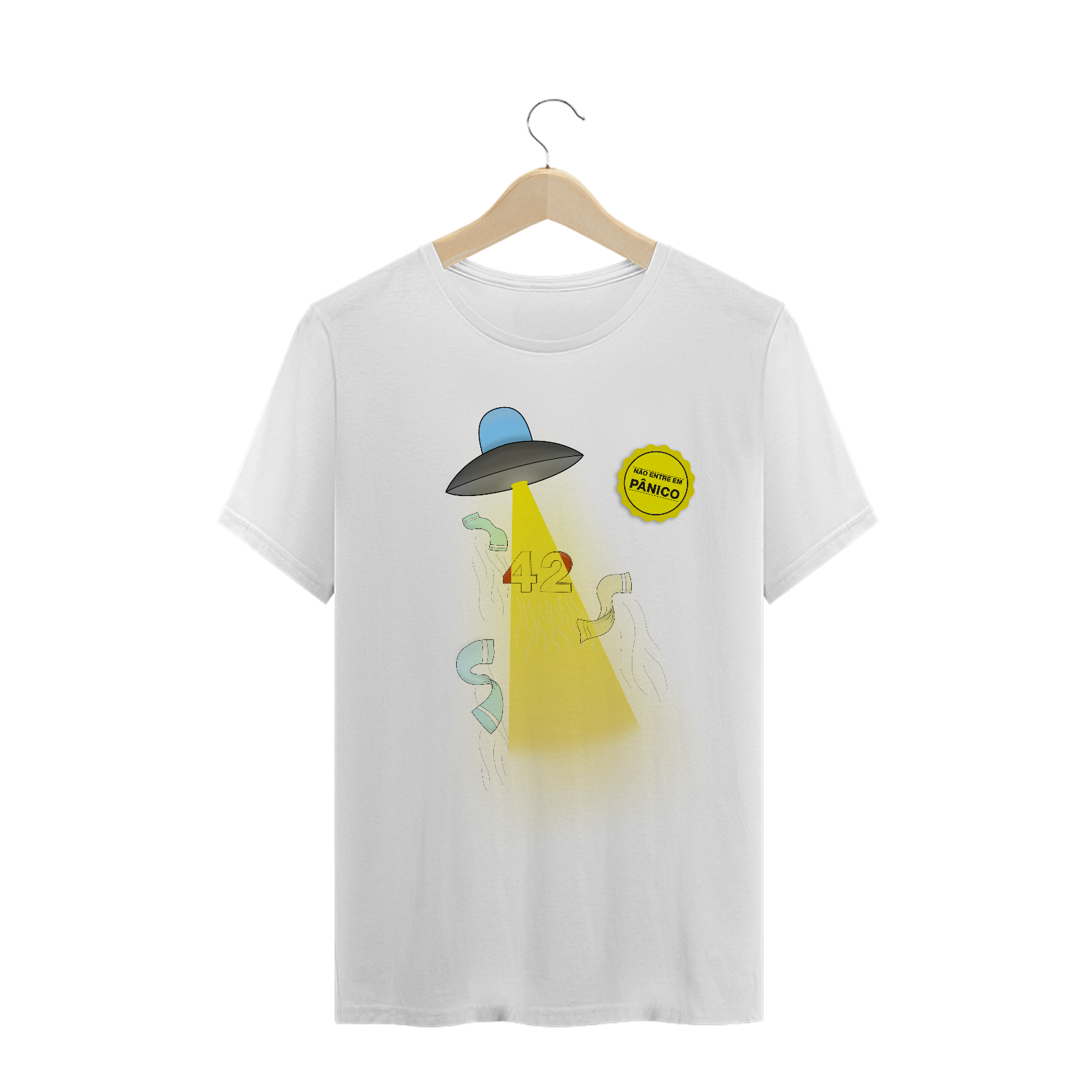 Abdução 42 (Guia do Mochileiro) - BRANCA