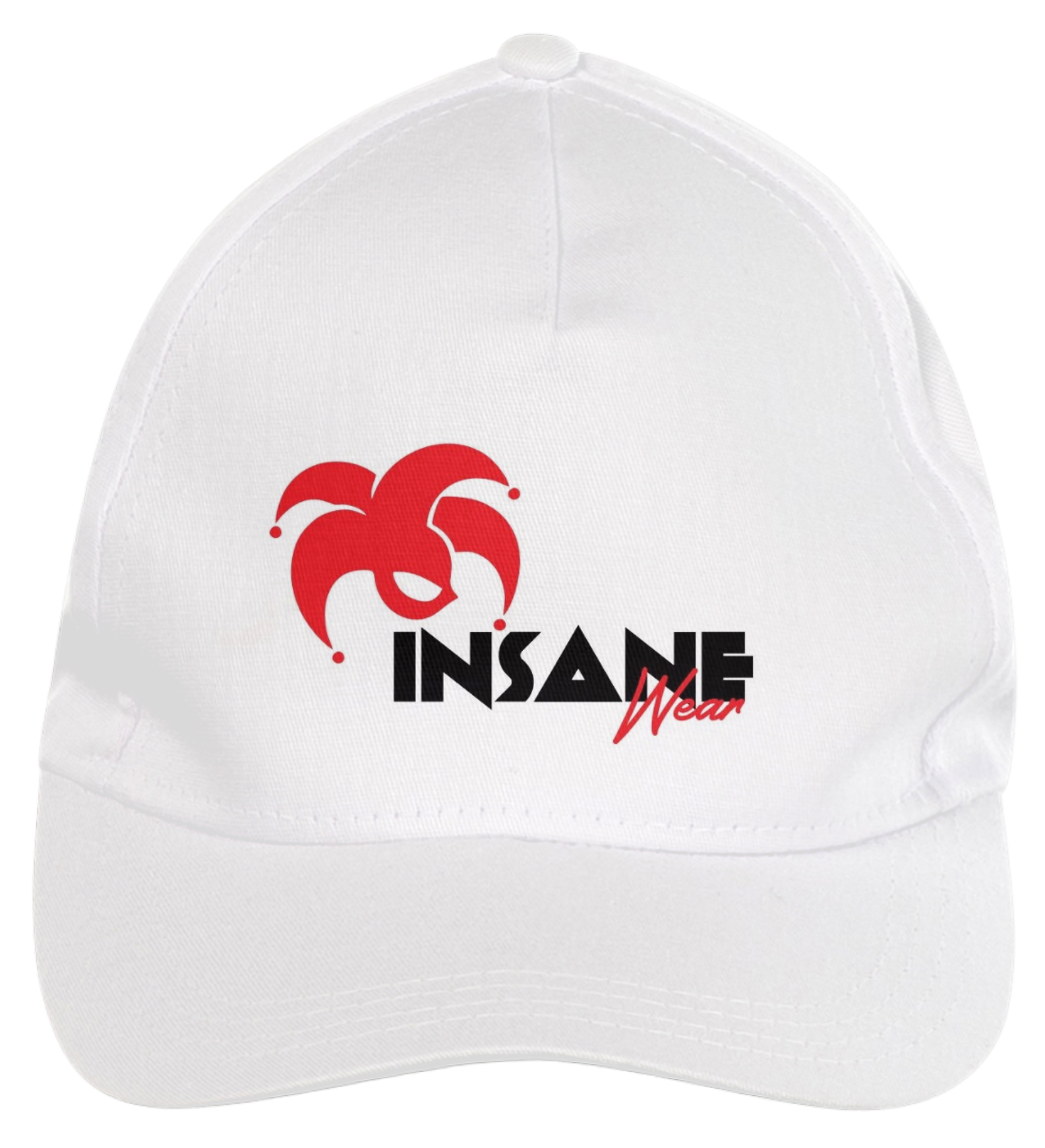 Boné INSANE: Rosa e Branco