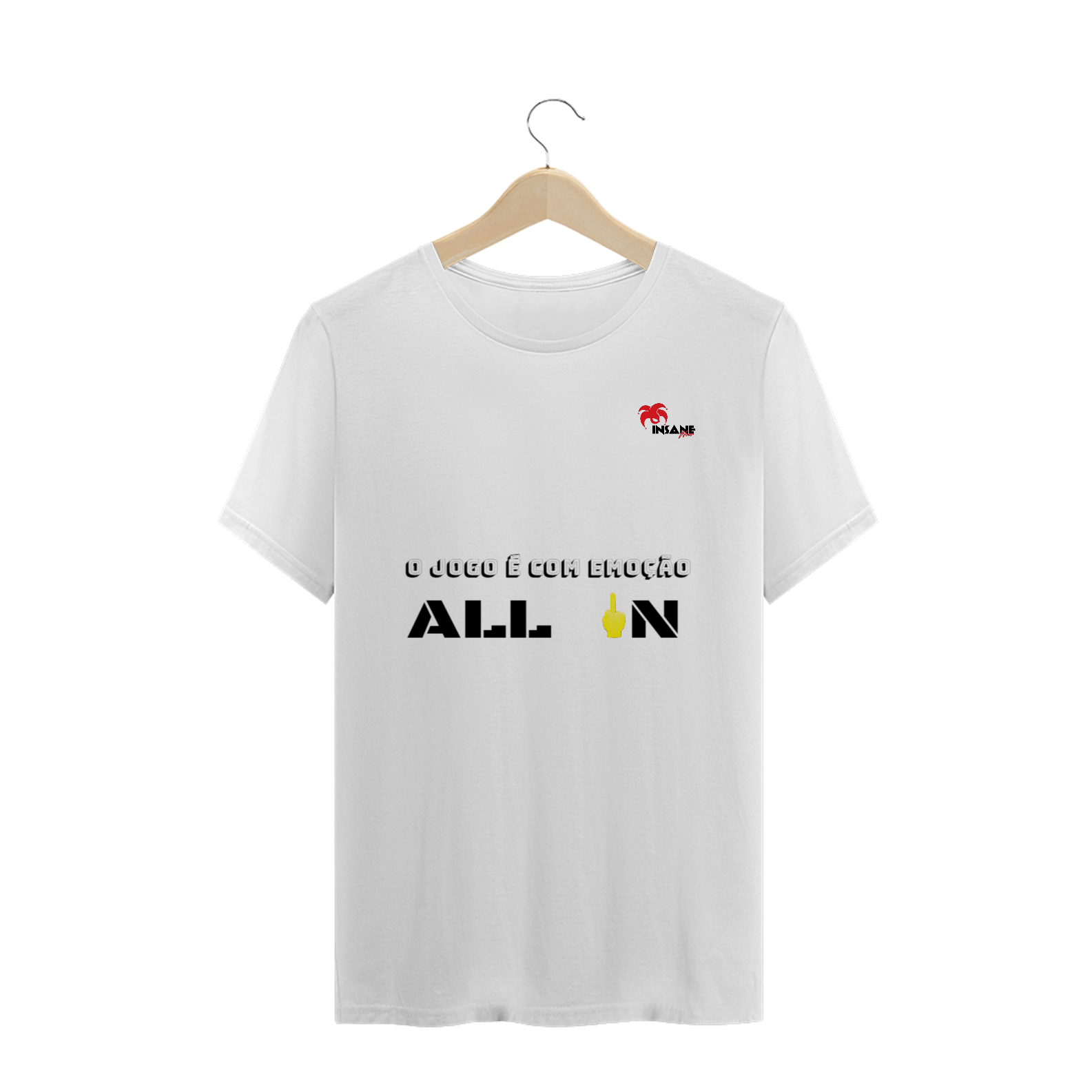 Nome do produto  Camiseta All in Emoção