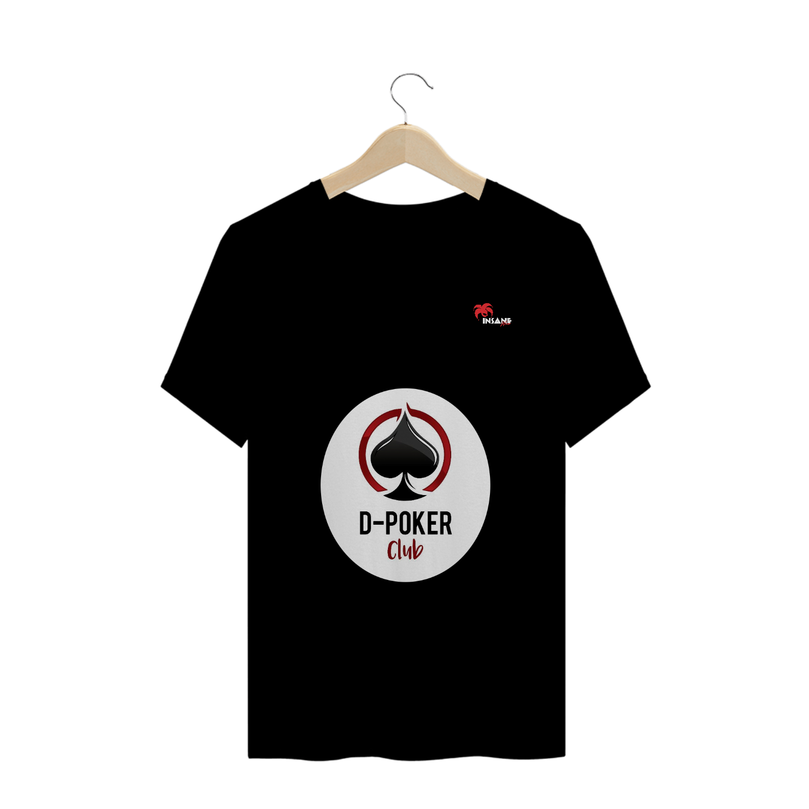 Nome do produto  Camisetas Color Escuras: D-POKER