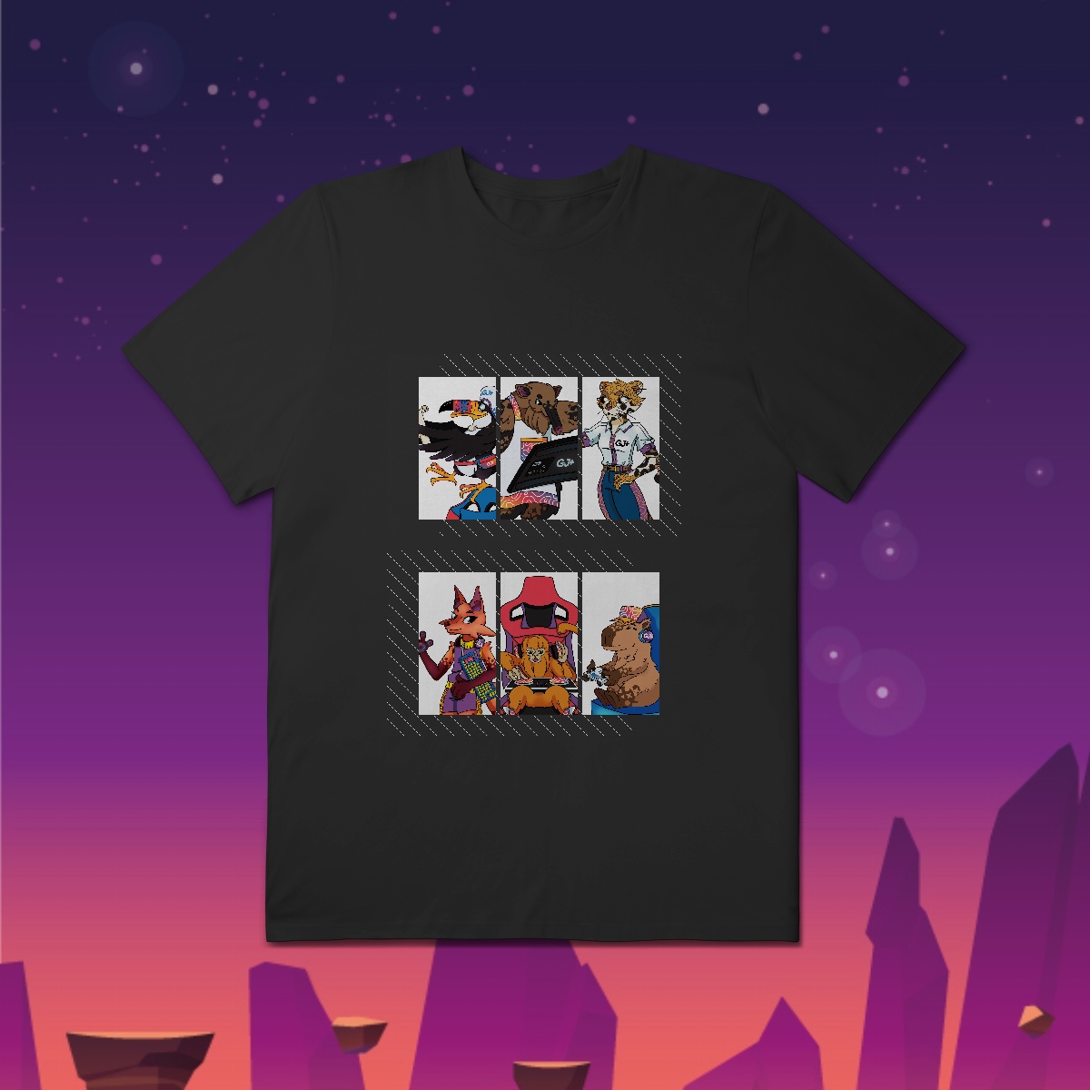 Camiseta Plus Size Profissões Gamedev