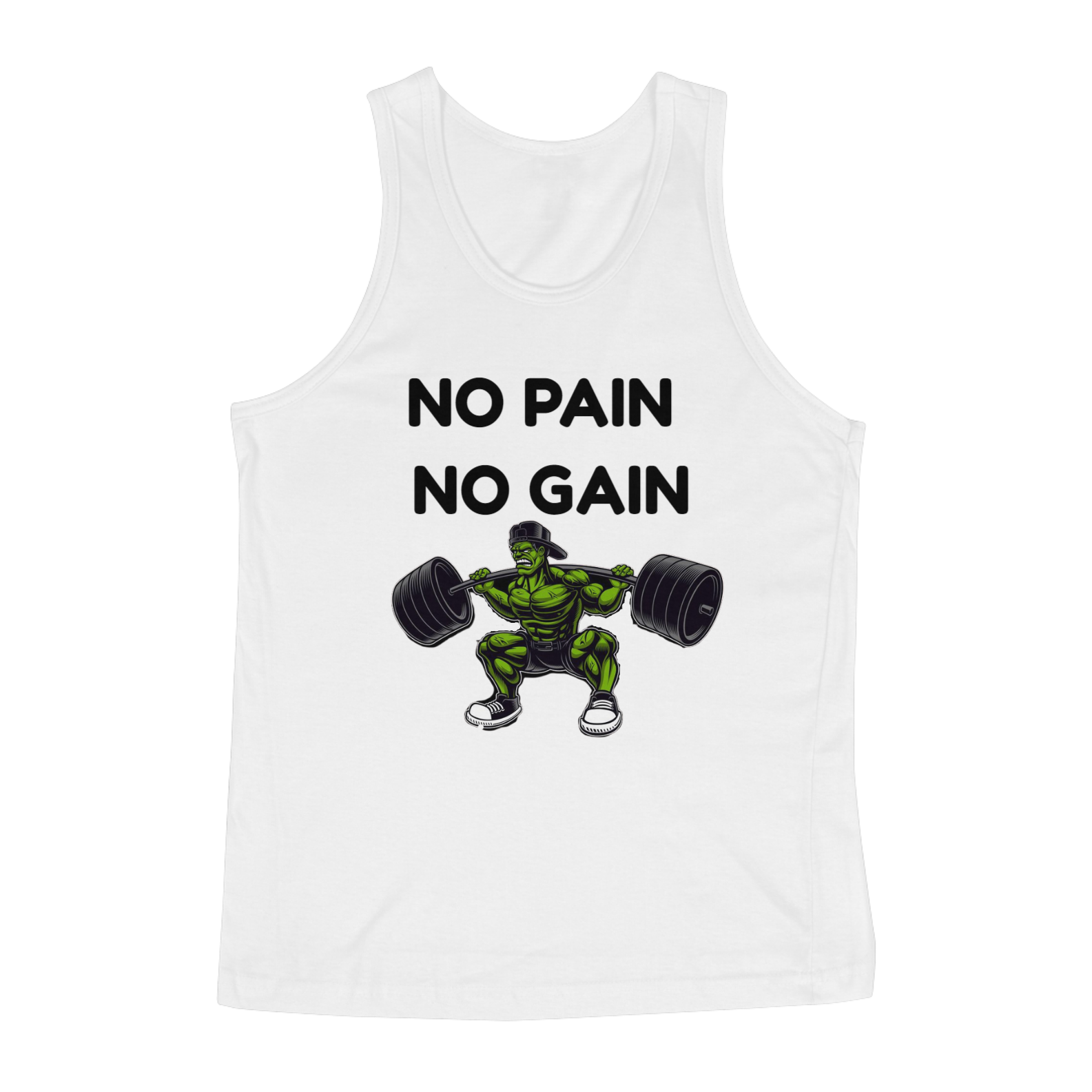 Regata masculina Classic no pain no gain