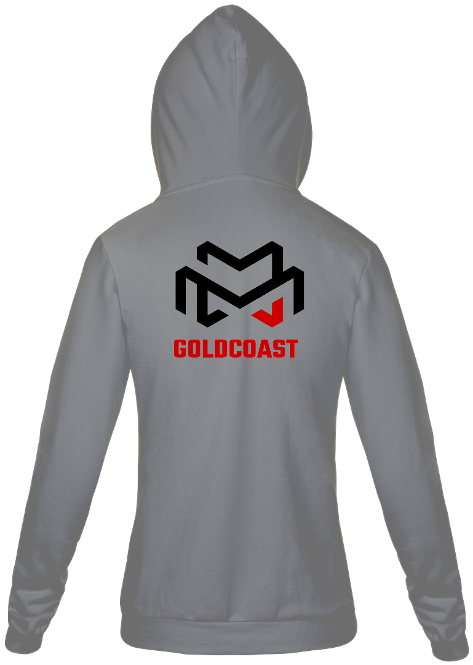 Moletom Com Ziper Unissex Gold Coast